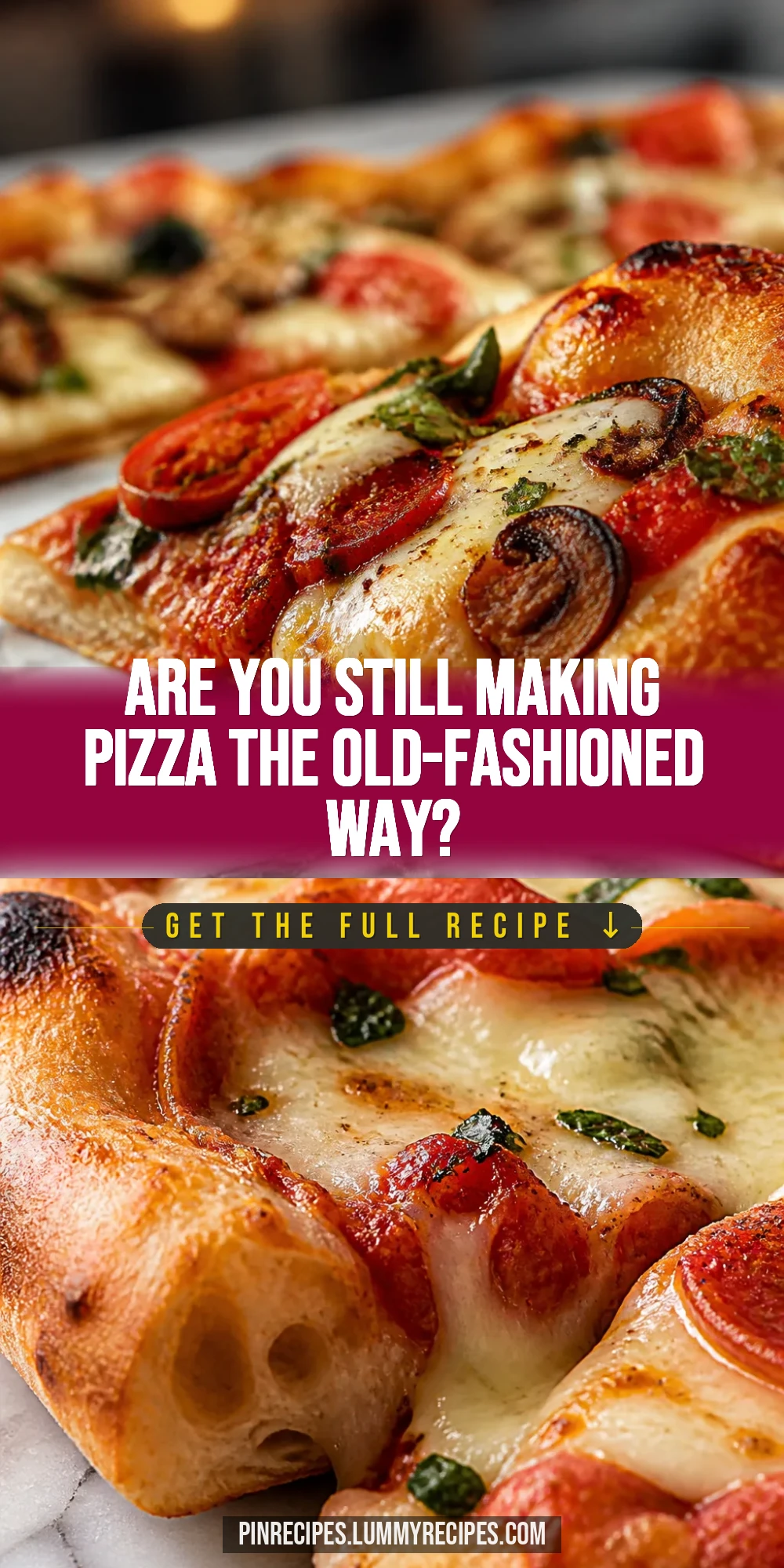 Are You Still Making Pizza the Old-Fashioned Way?