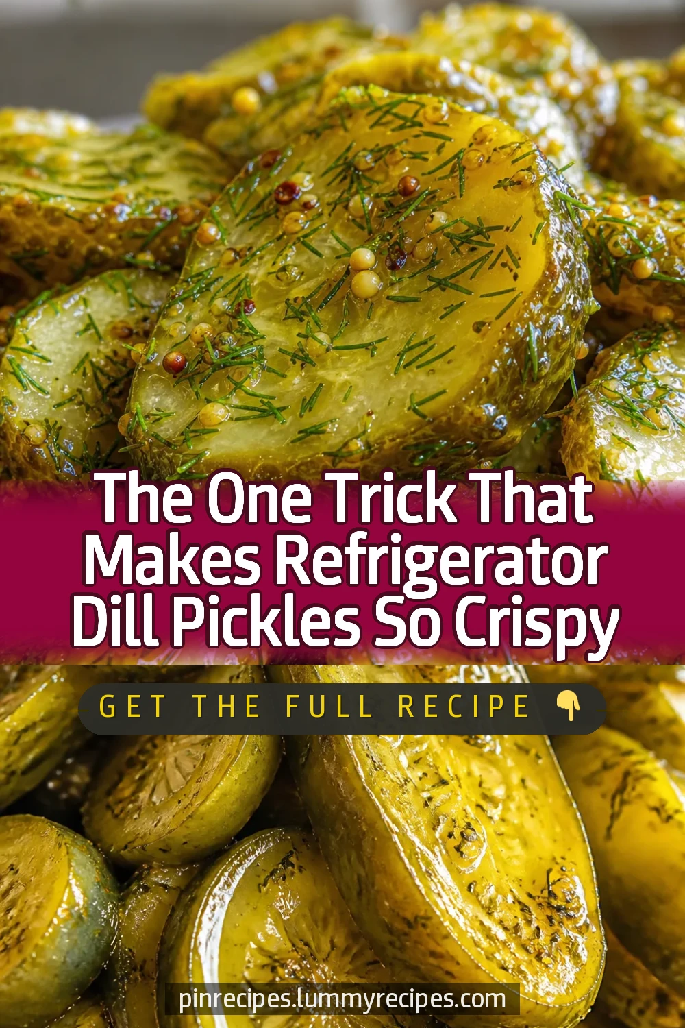The One Trick That Makes Refrigerator Dill Pickles So Crispy