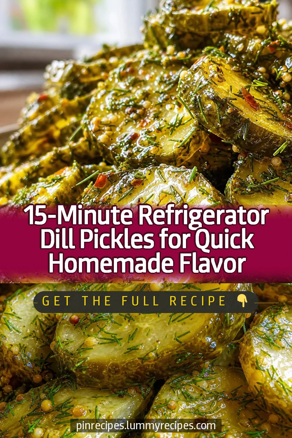 15-Minute Refrigerator Dill Pickles for Quick Homemade Flavor