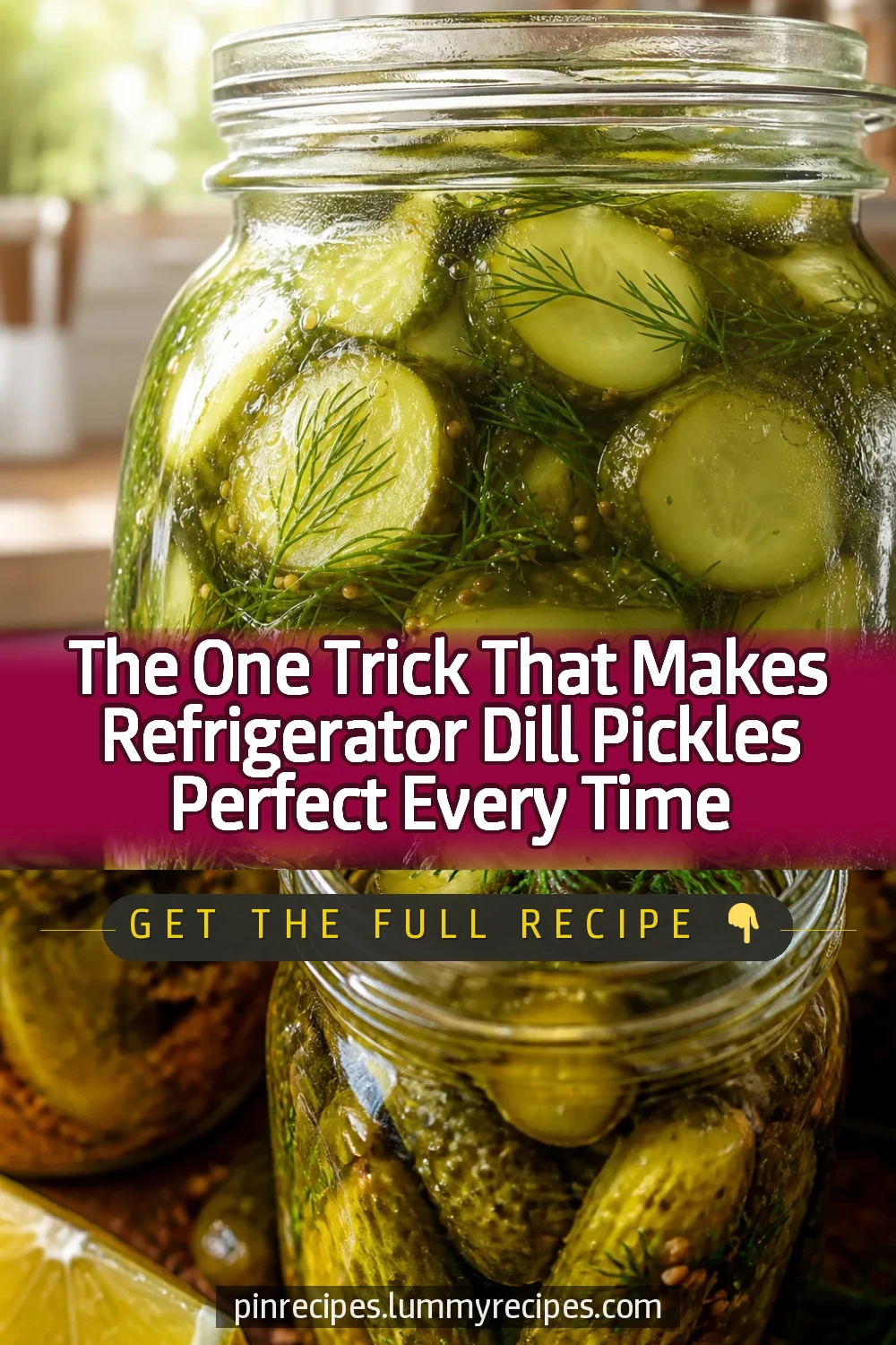 The One Trick That Makes Refrigerator Dill Pickles Perfect Every Time