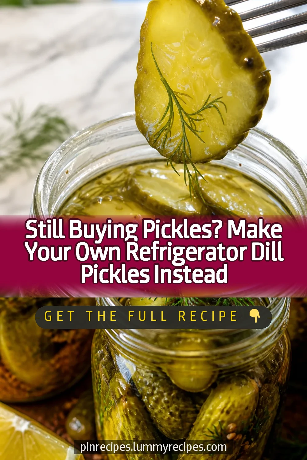 Still Buying Pickles? Make Your Own Refrigerator Dill Pickles Instead
