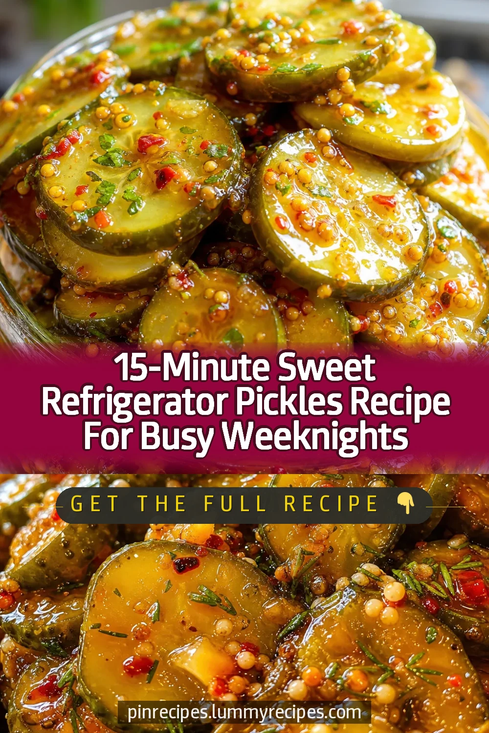 15-Minute Sweet Refrigerator Pickles Recipe For Busy Weeknights