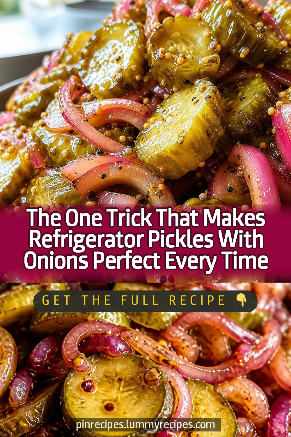 The One Trick That Makes Refrigerator Pickles With Onions Perfect Every Time