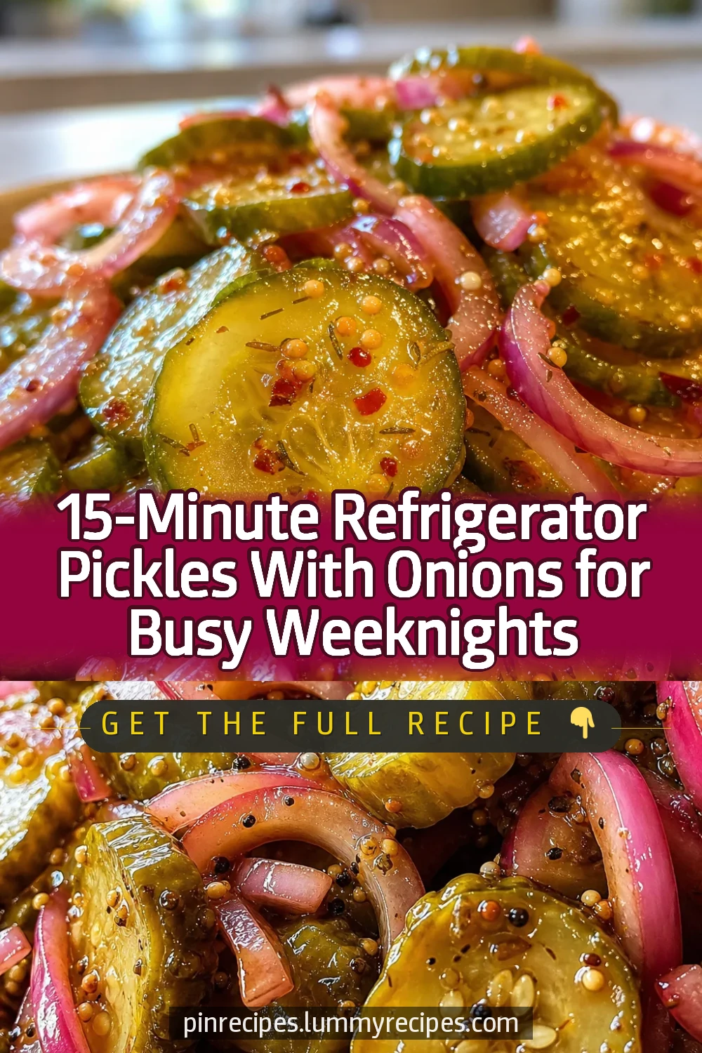 15-Minute Refrigerator Pickles With Onions for Busy Weeknights