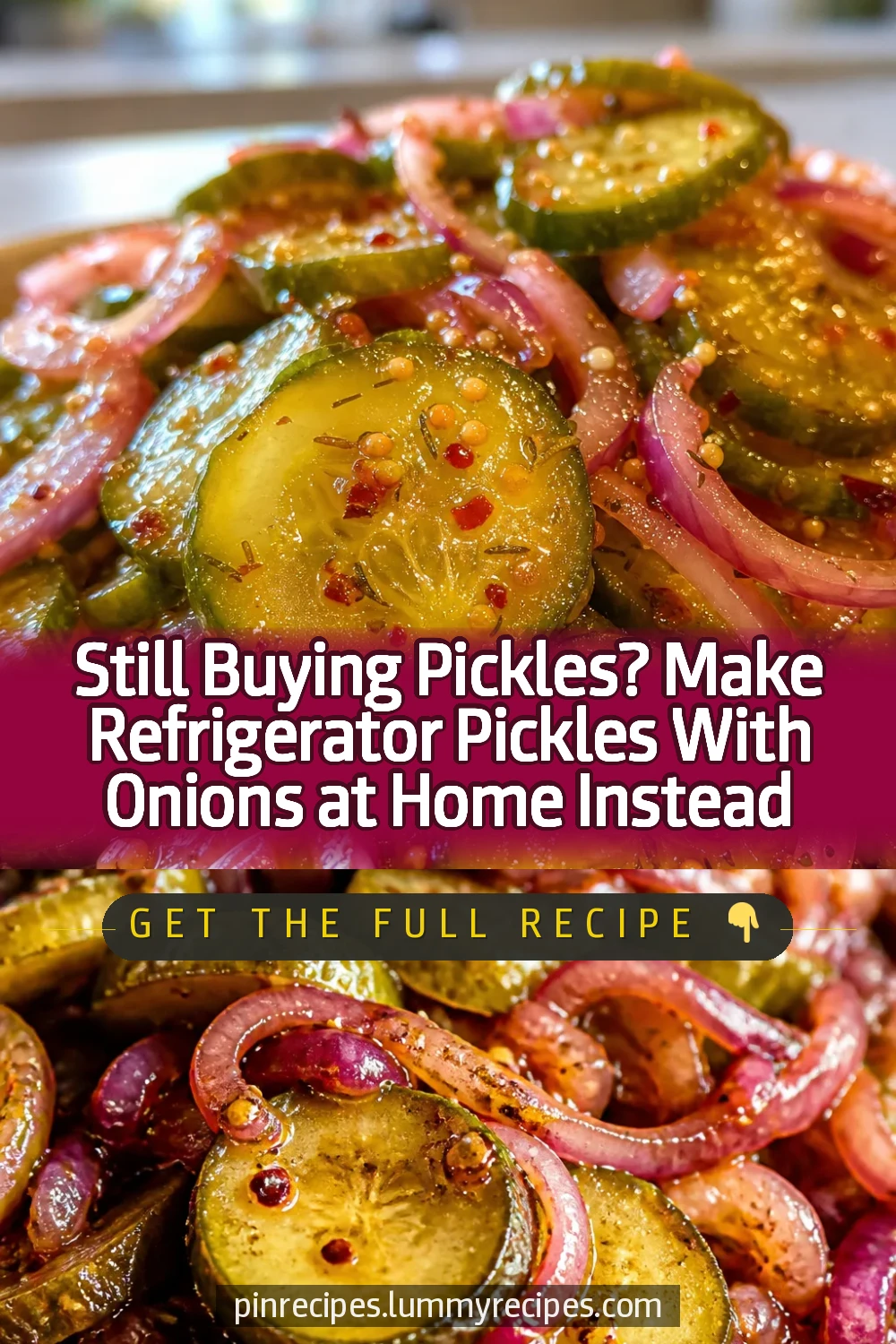Still Buying Pickles? Make Refrigerator Pickles With Onions at Home Instead