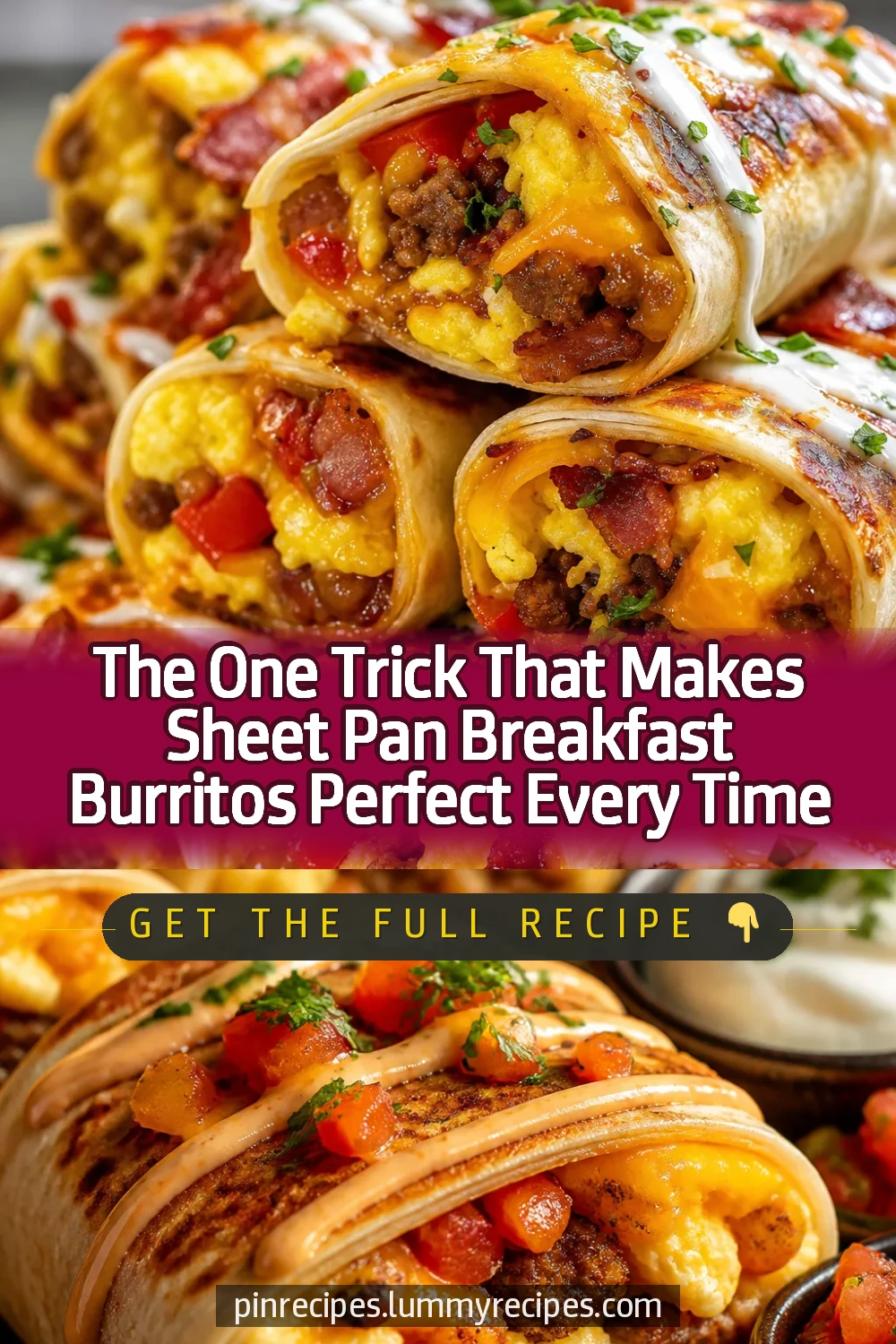 The One Trick That Makes Sheet Pan Breakfast Burritos Perfect Every Time