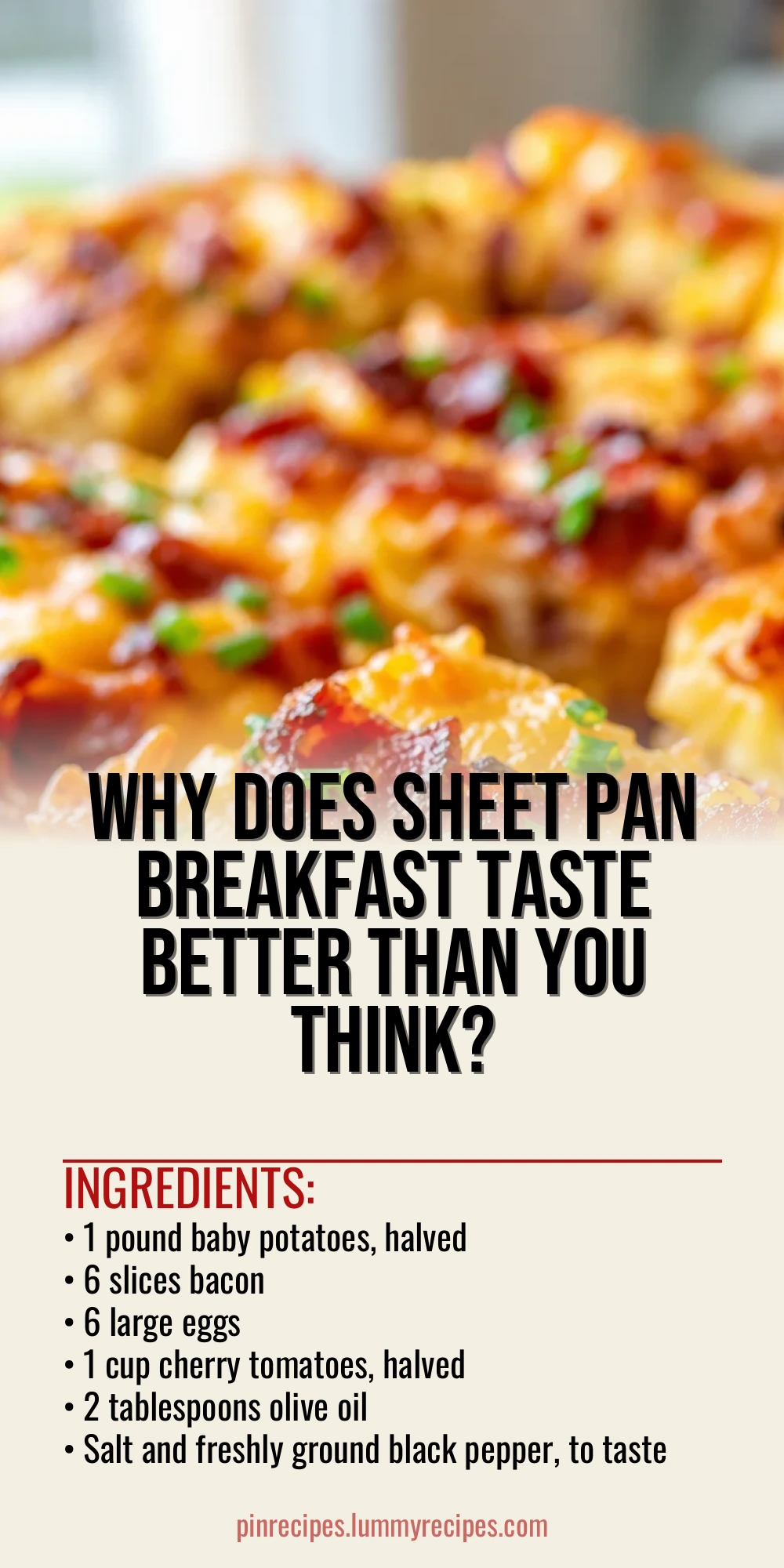 Why Does Sheet Pan Breakfast Taste Better Than You Think?