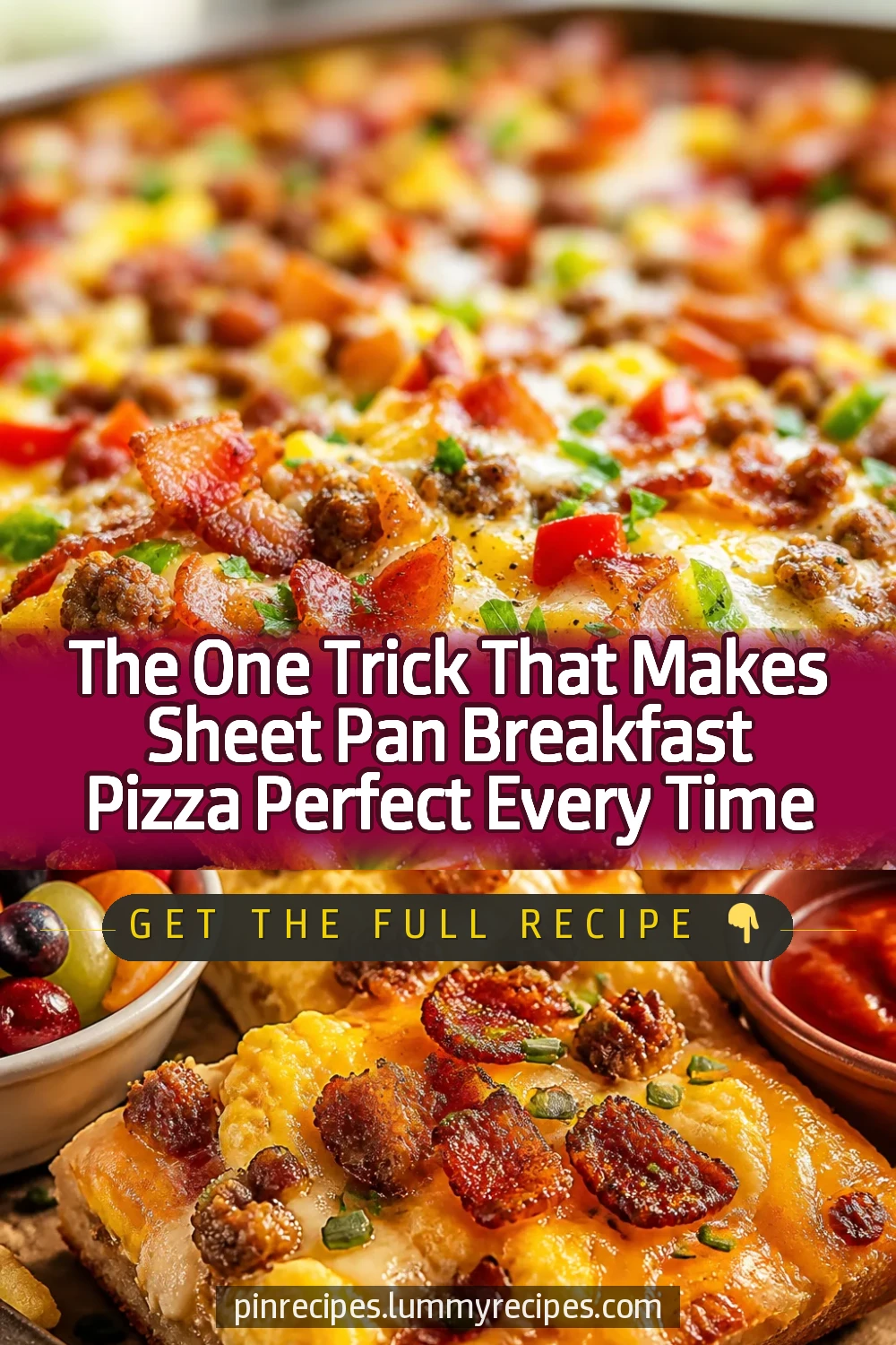 The One Trick That Makes Sheet Pan Breakfast Pizza Perfect Every Time