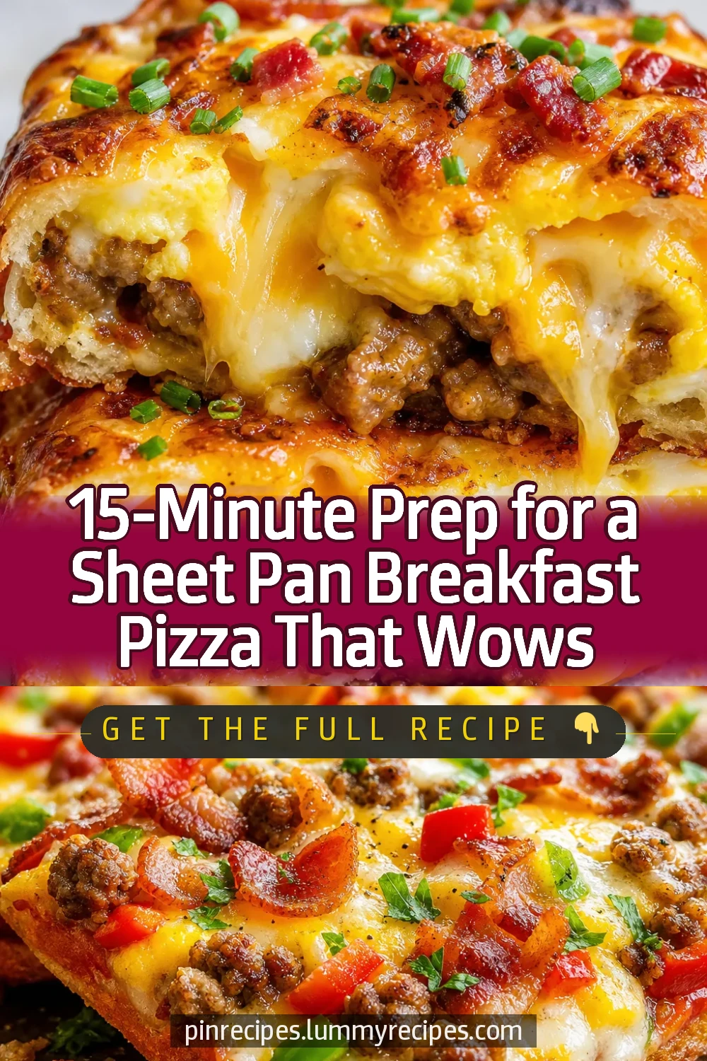 15-Minute Prep for a Sheet Pan Breakfast Pizza That Wows