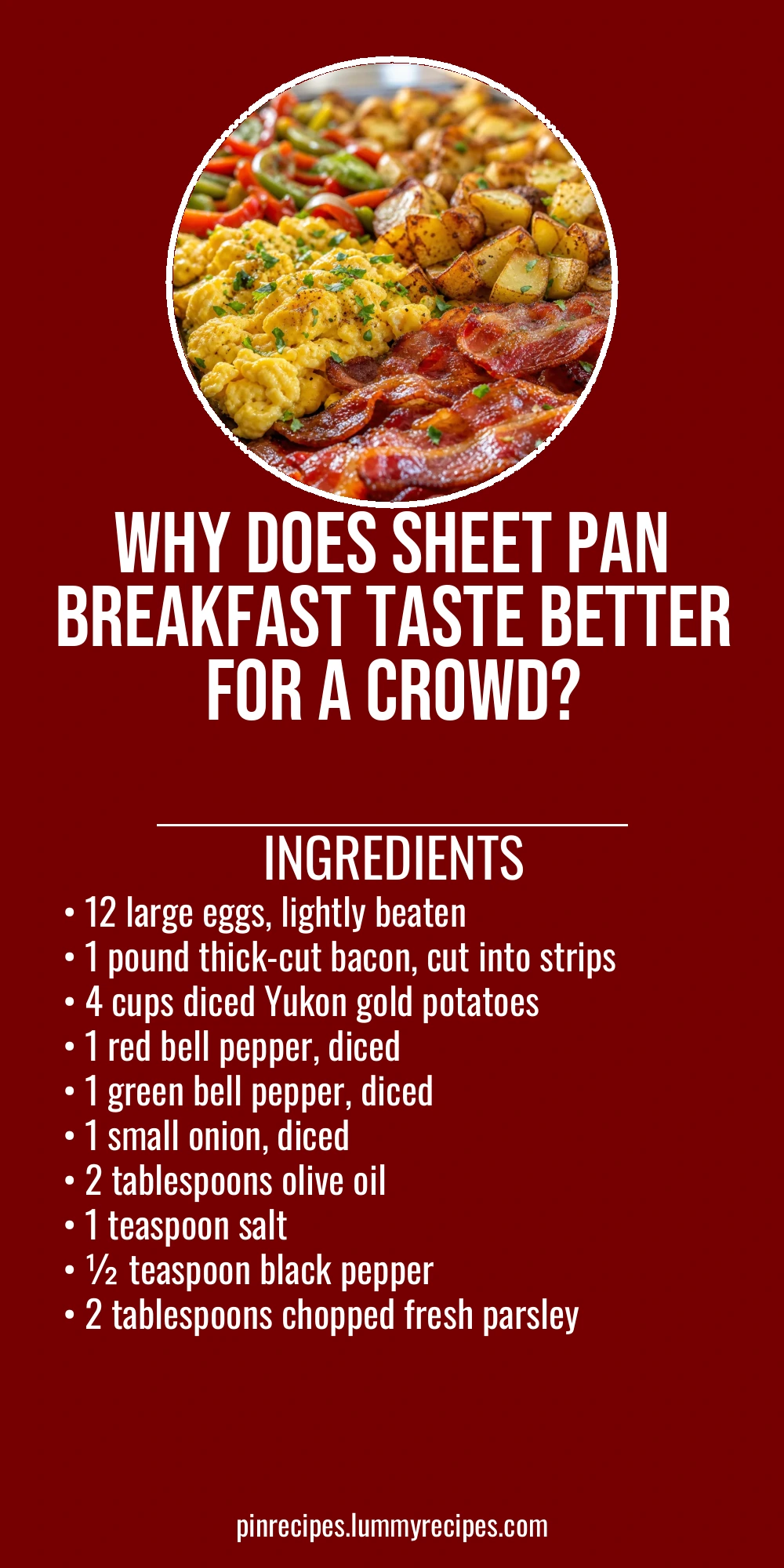 Why Does Sheet Pan Breakfast Taste Better for a Crowd?