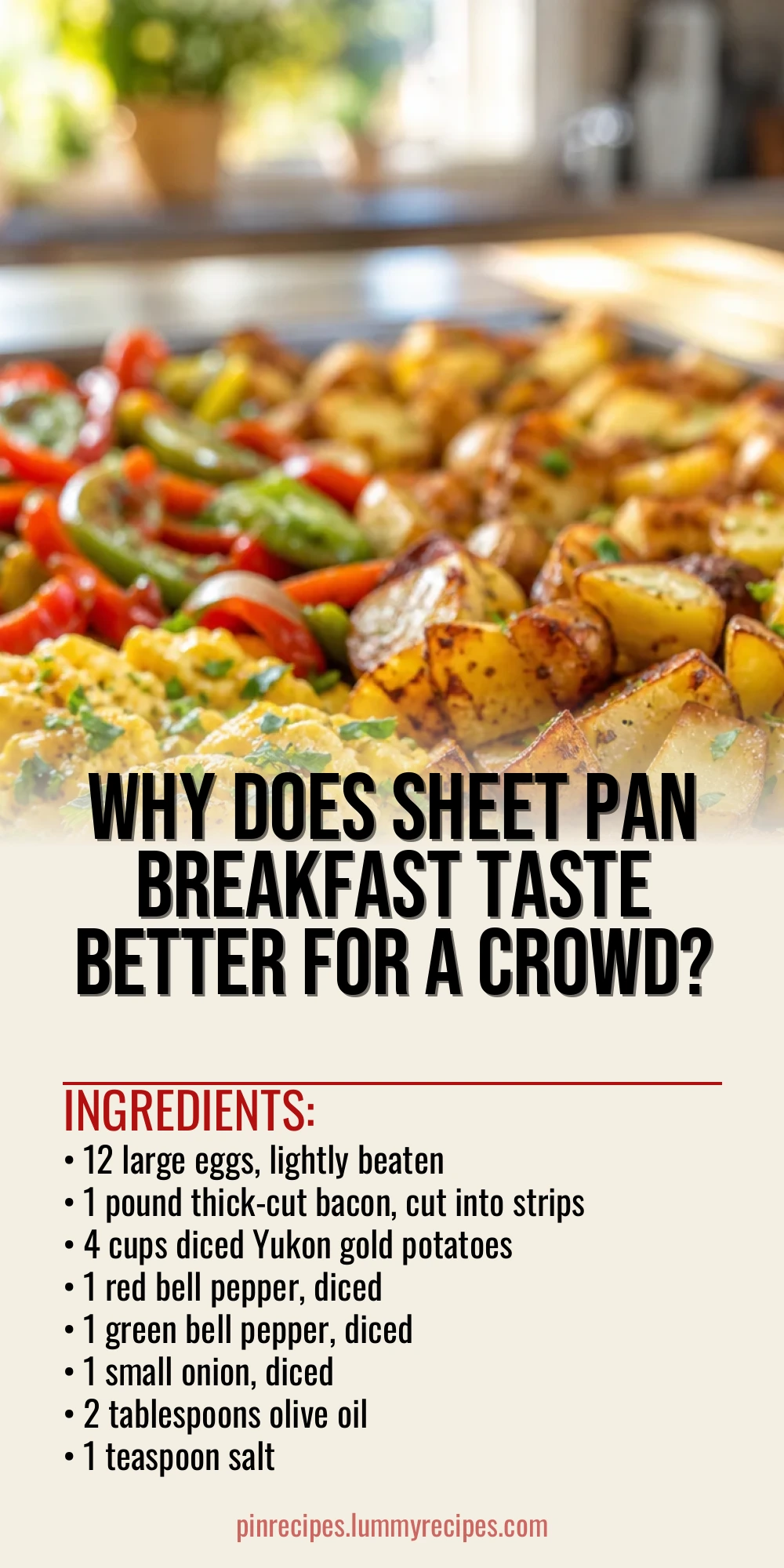 Why Does Sheet Pan Breakfast Taste Better for a Crowd?
