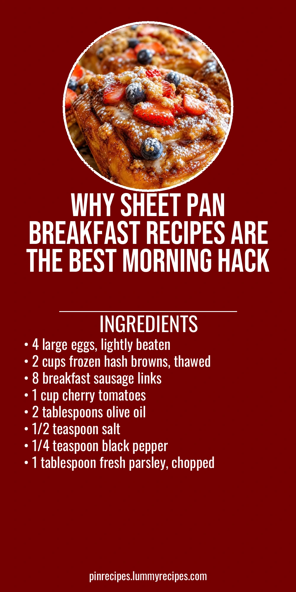 Why Sheet Pan Breakfast Recipes Are the Best Morning Hack