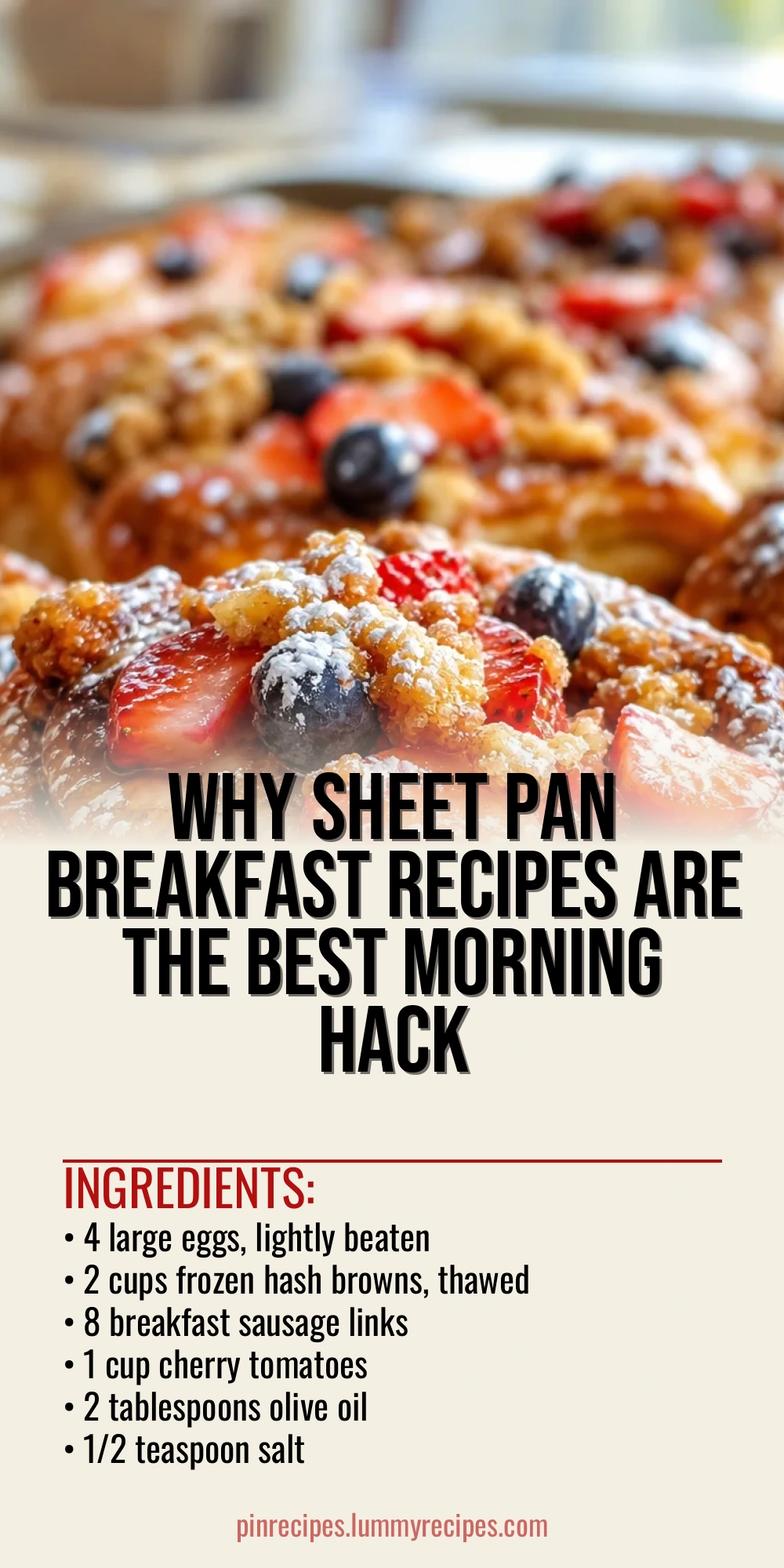 Why Sheet Pan Breakfast Recipes Are the Best Morning Hack