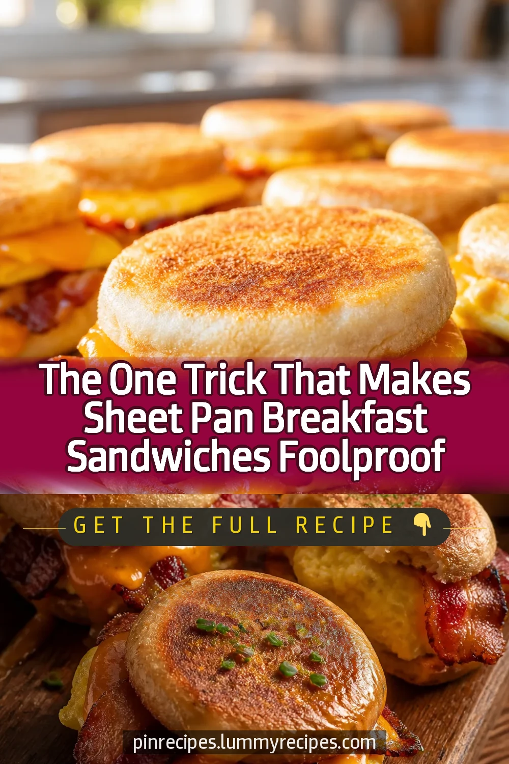 The One Trick That Makes Sheet Pan Breakfast Sandwiches Foolproof