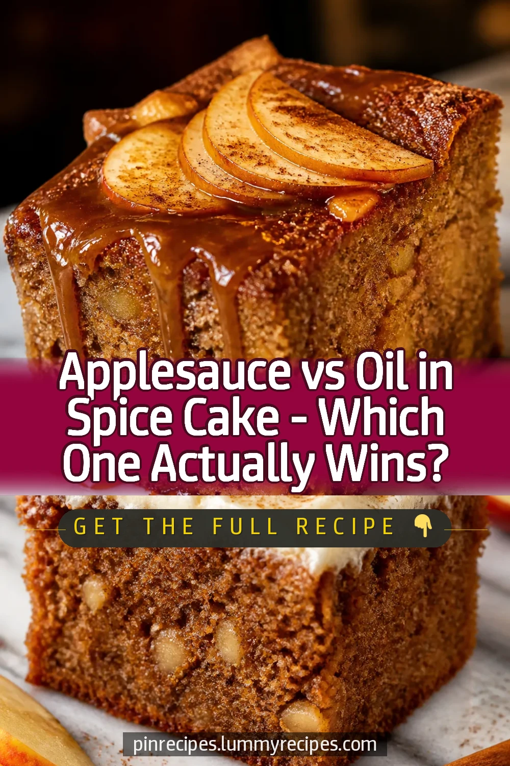 Applesauce vs Oil in Spice Cake — Which One Actually Wins?