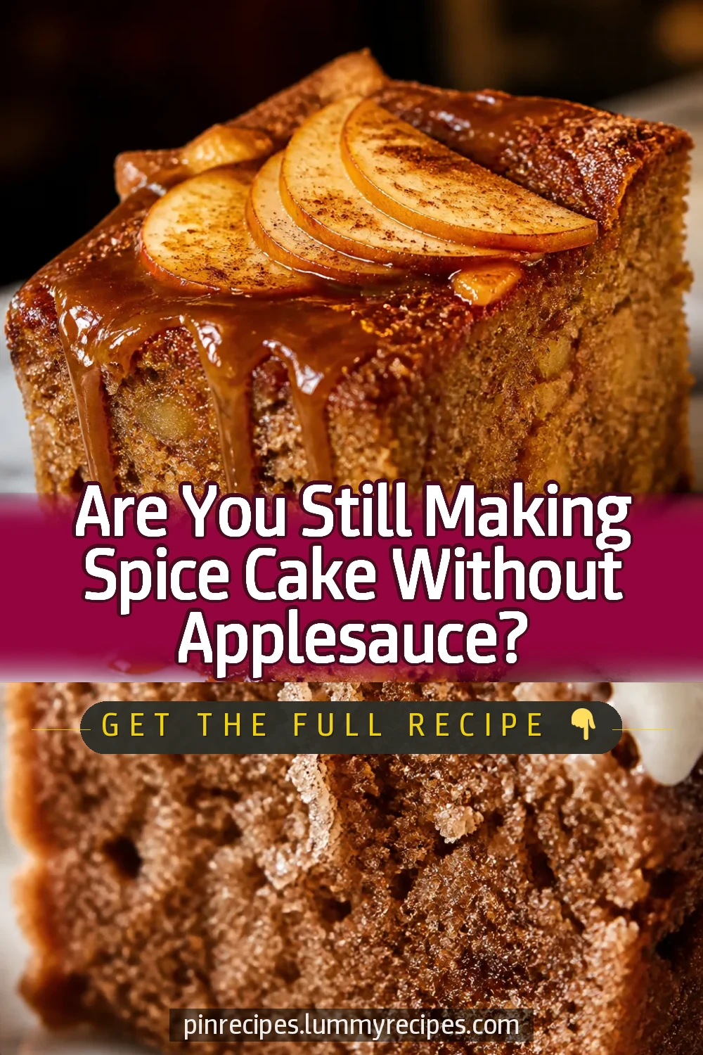 Are You Still Making Spice Cake Without Applesauce?