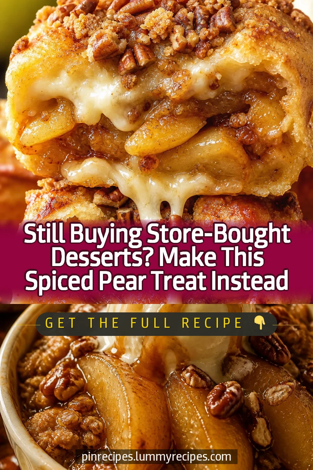 Still Buying Store-Bought Desserts? Make This Spiced Pear Treat Instead