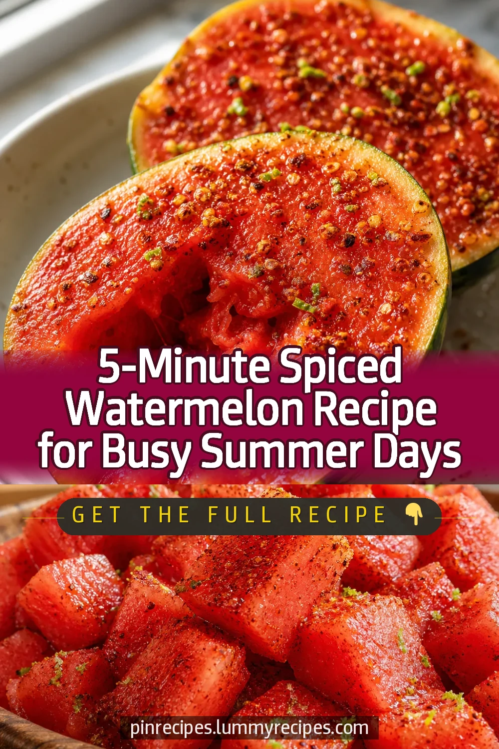 5-Minute Spiced Watermelon Recipe for Busy Summer Days