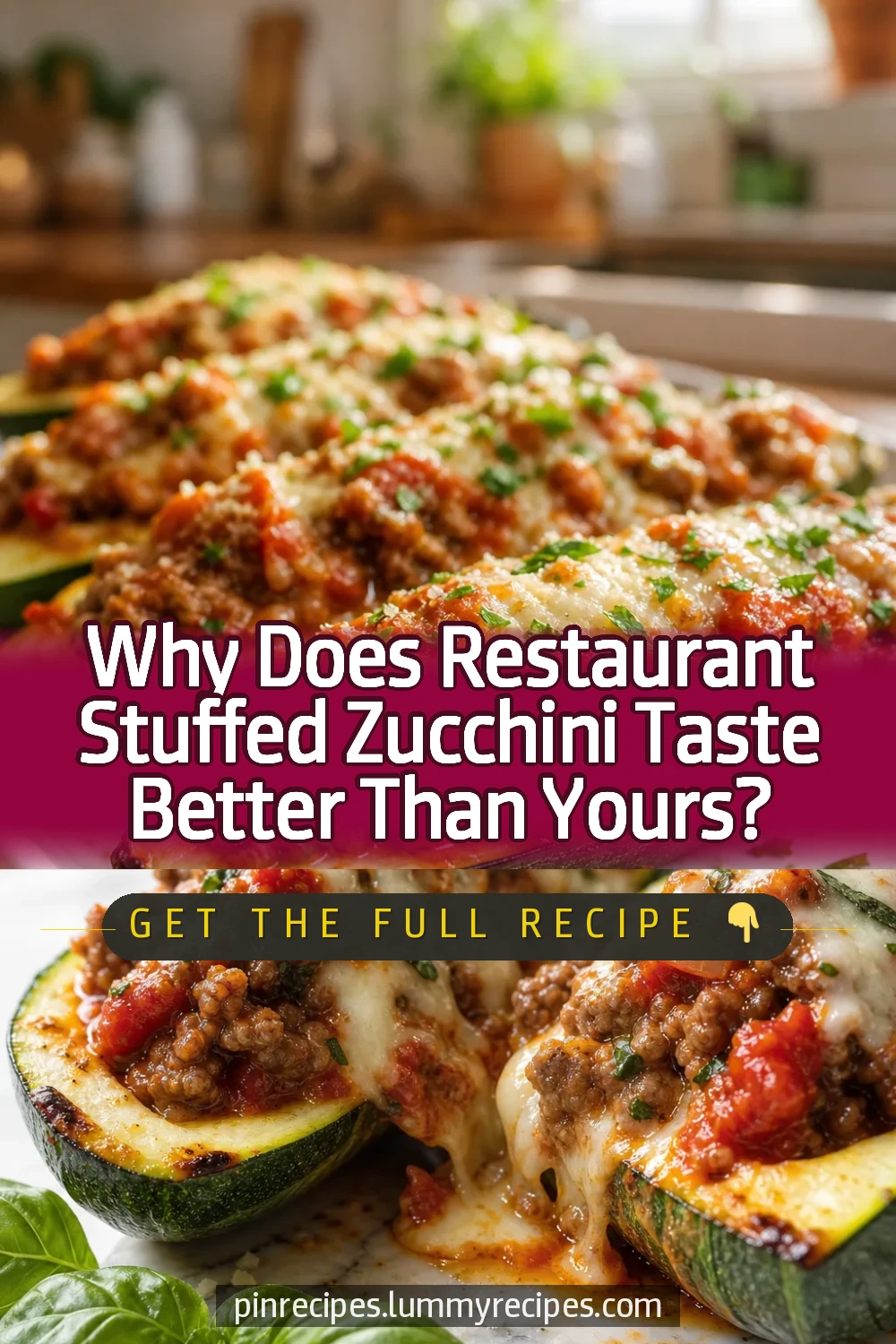 Why Does Restaurant Stuffed Zucchini Taste Better Than Yours?