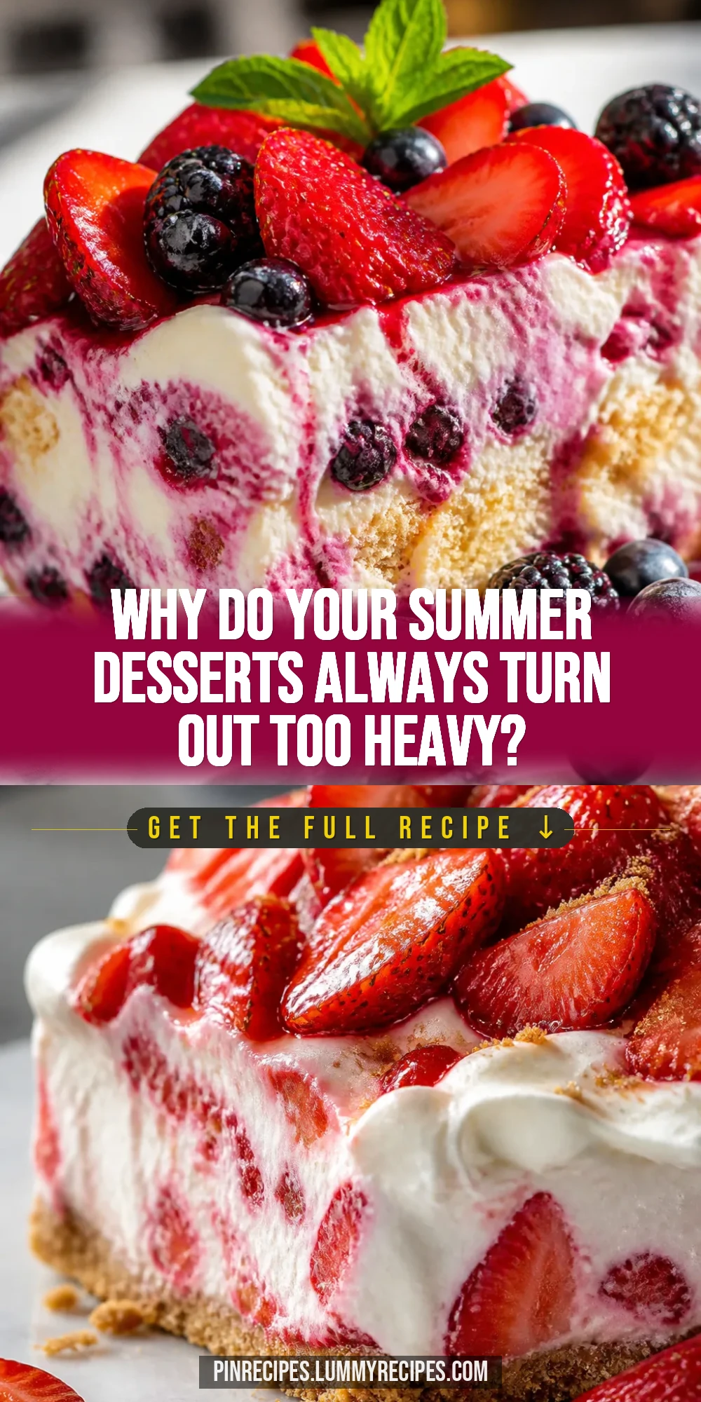 Why Do Your Summer Desserts Always Turn Out Too Heavy?
