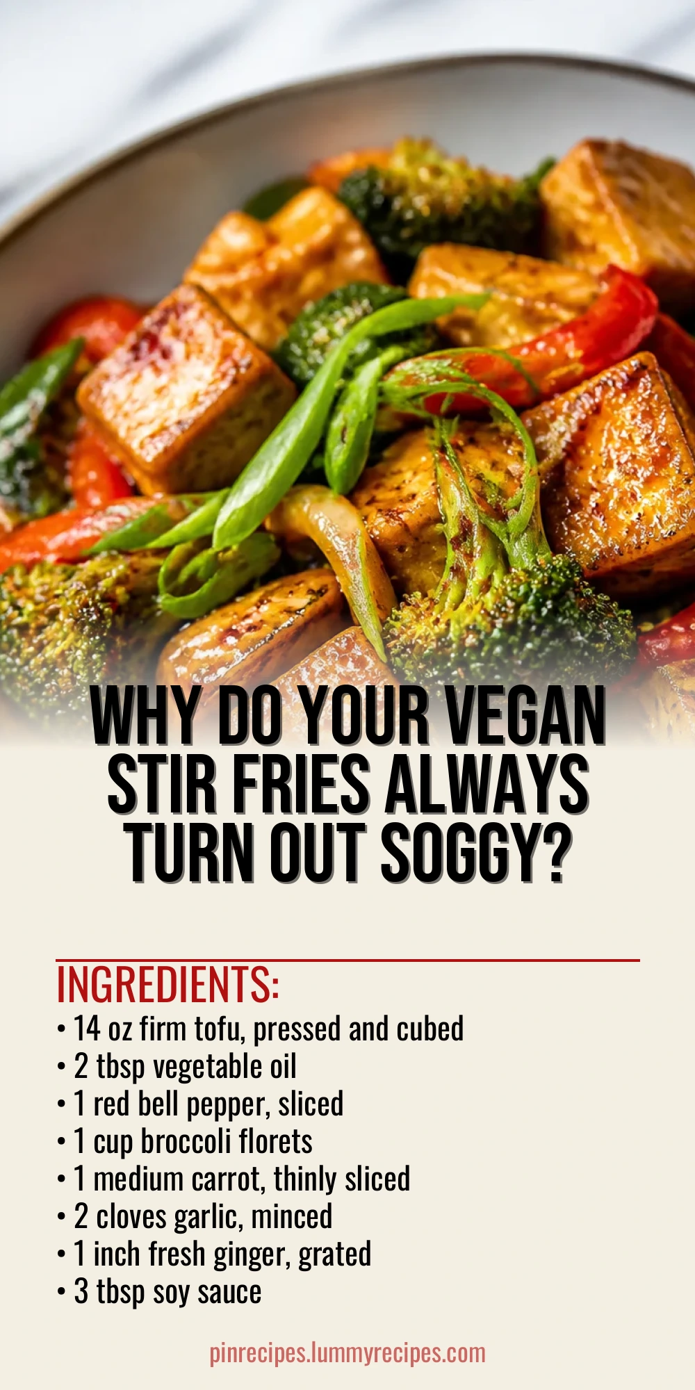Why Do Your Vegan Stir Fries Always Turn Out Soggy?