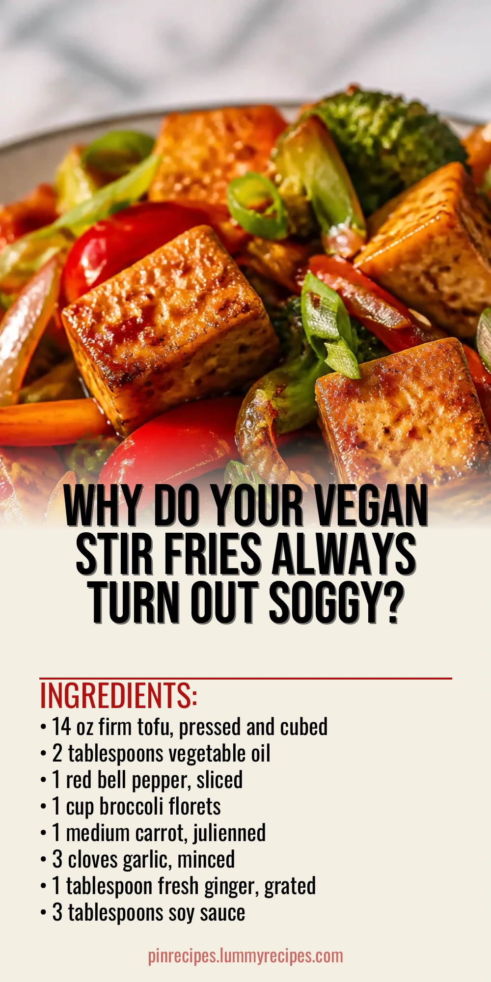 Why Do Your Vegan Stir Fries Always Turn Out Soggy?