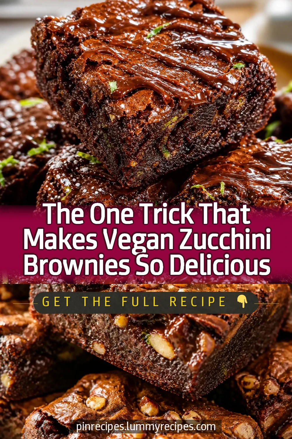 The One Trick That Makes Vegan Zucchini Brownies So Delicious