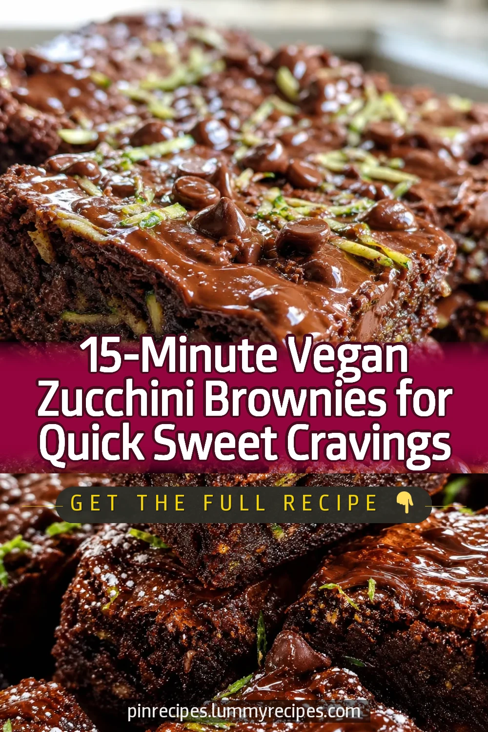 15-Minute Vegan Zucchini Brownies for Quick Sweet Cravings