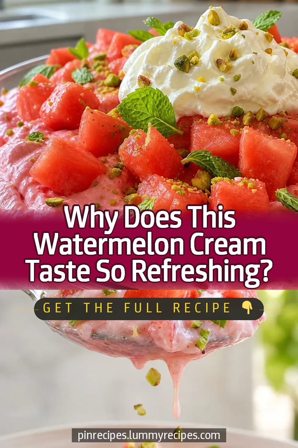 Why Does This Watermelon Cream Taste So Refreshing?