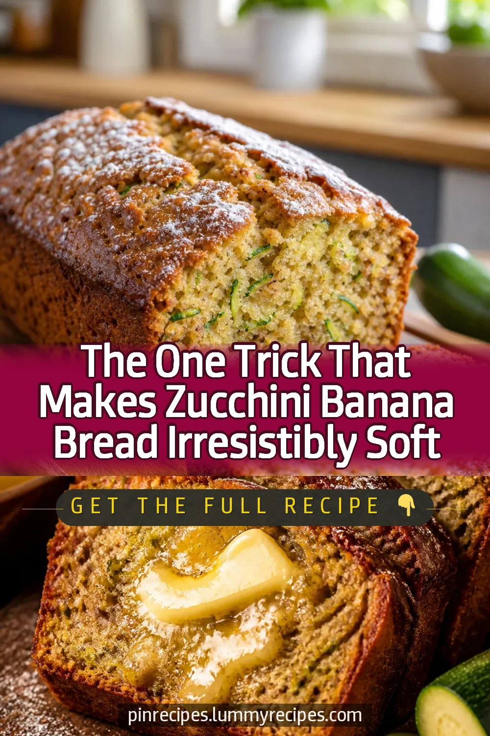 The One Trick That Makes Zucchini Banana Bread Irresistibly Soft