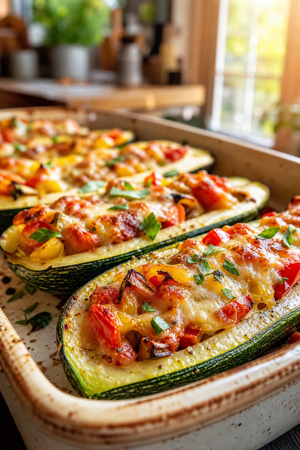 Easy Zucchini Boat Recipes No Meat for Flavorful Vegetarian Dinners