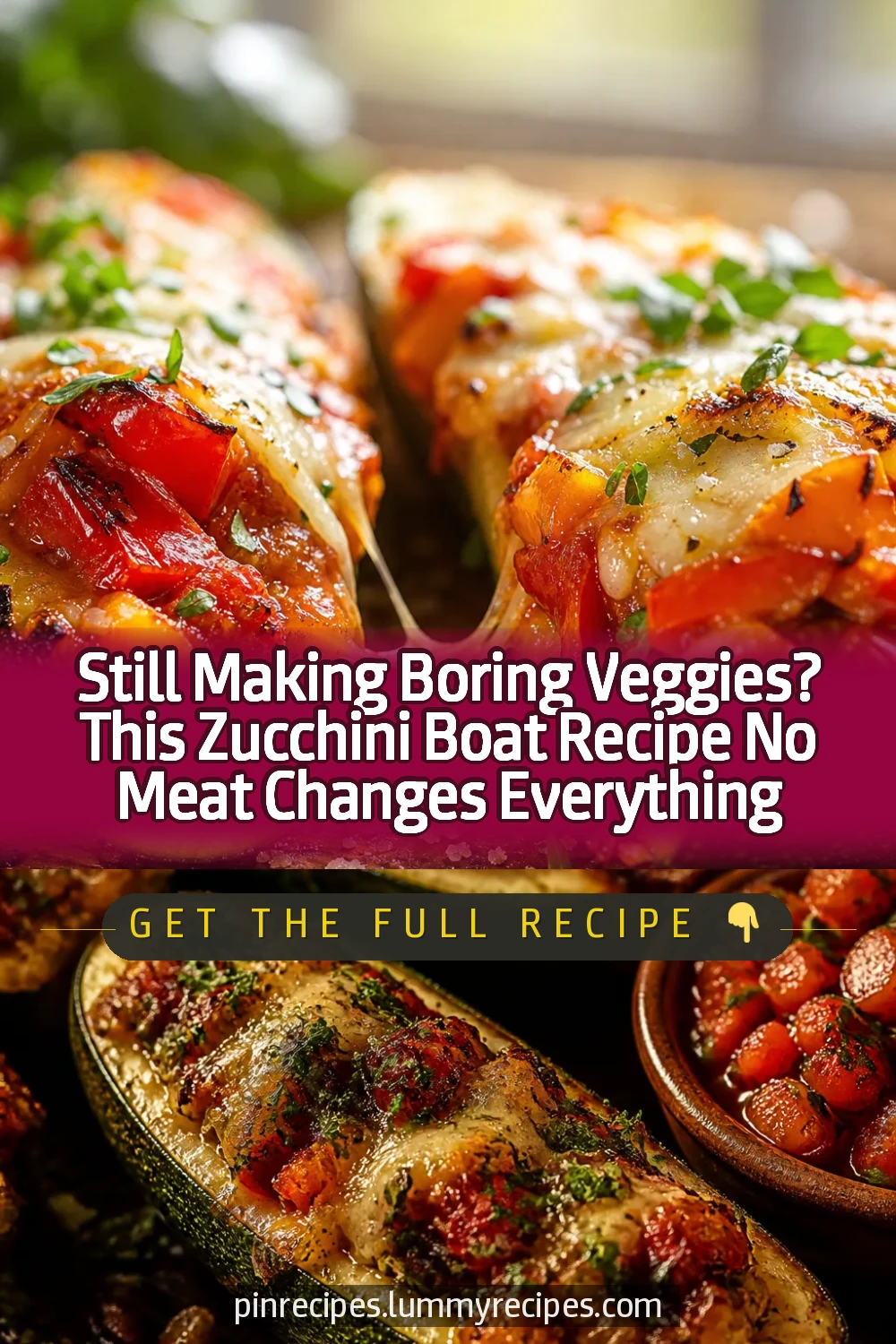 Still Making Boring Veggies? This Zucchini Boat Recipe No Meat Changes Everything