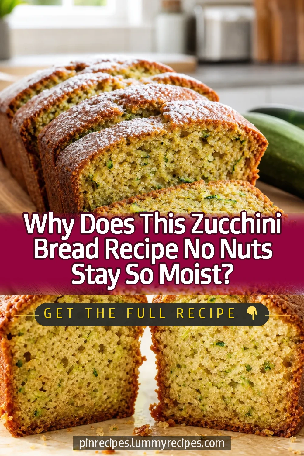 Why Does This Zucchini Bread Recipe No Nuts Stay So Moist?