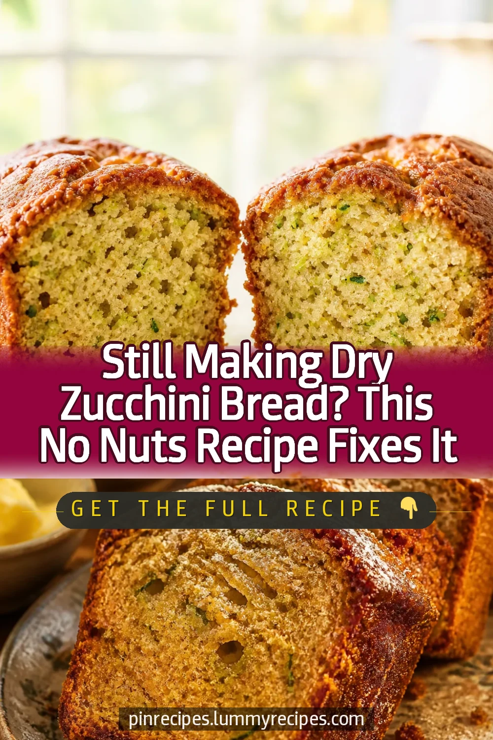 Still Making Dry Zucchini Bread? This No Nuts Recipe Fixes It