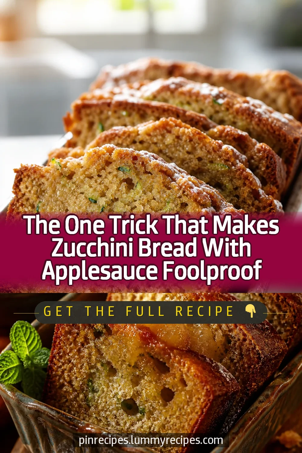 The One Trick That Makes Zucchini Bread With Applesauce Foolproof