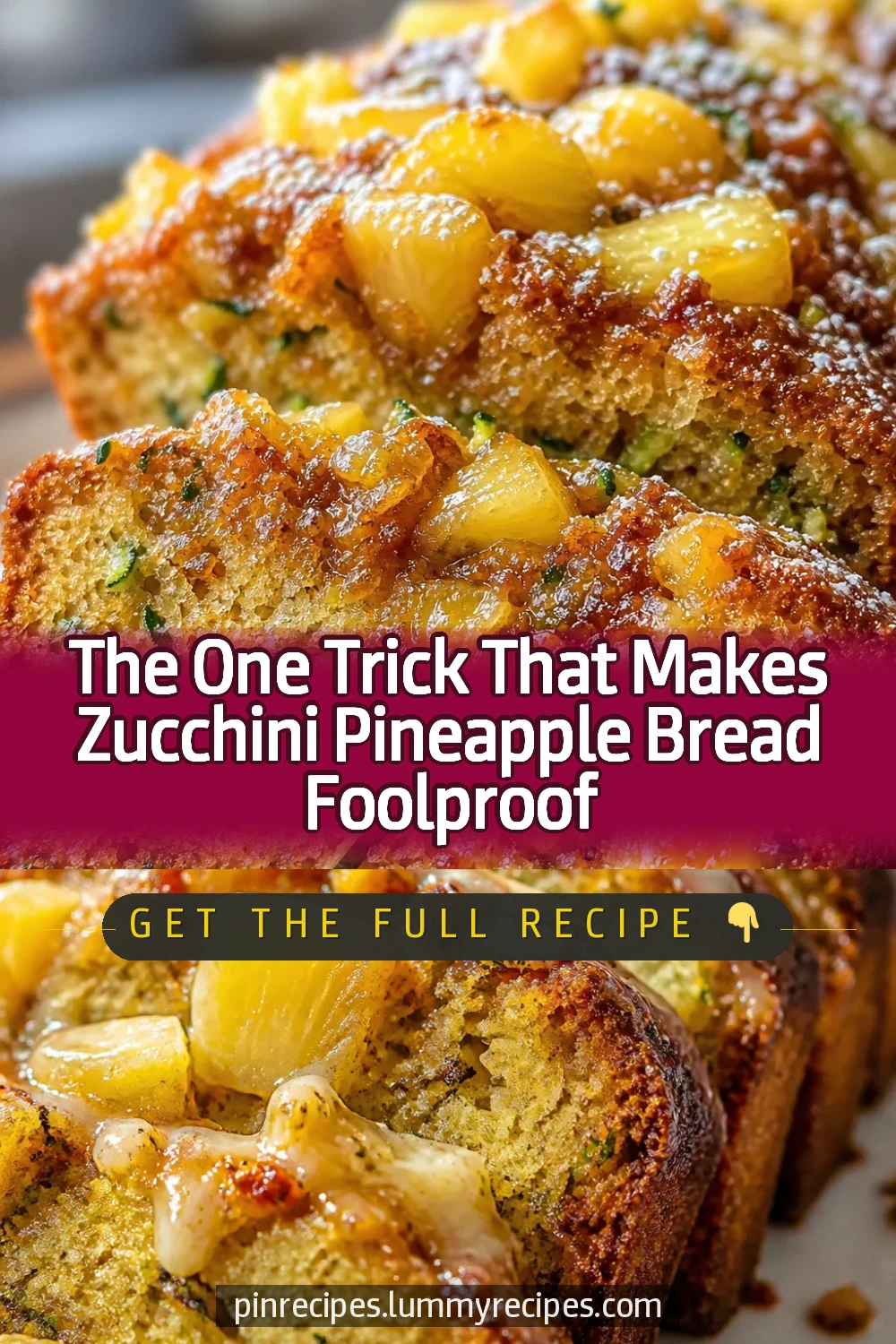 The One Trick That Makes Zucchini Pineapple Bread Foolproof