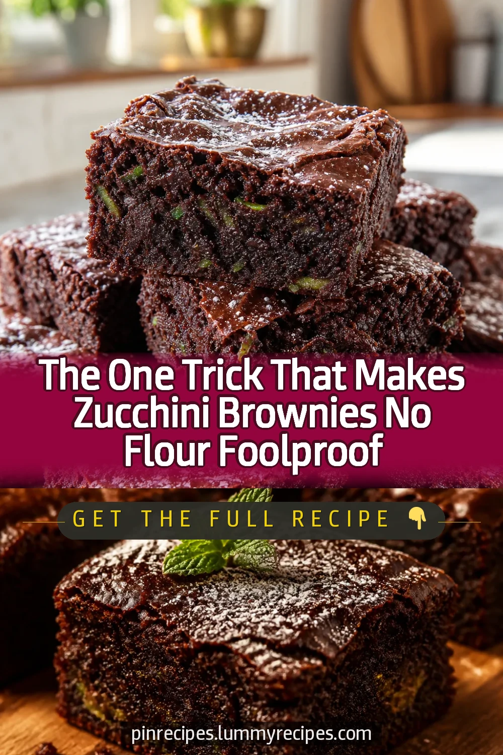 The One Trick That Makes Zucchini Brownies No Flour Foolproof