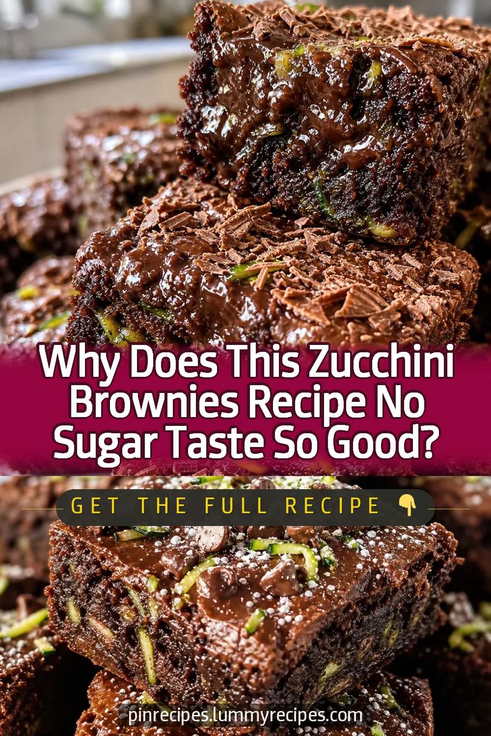 Why Does This Zucchini Brownies Recipe No Sugar Taste So Good?