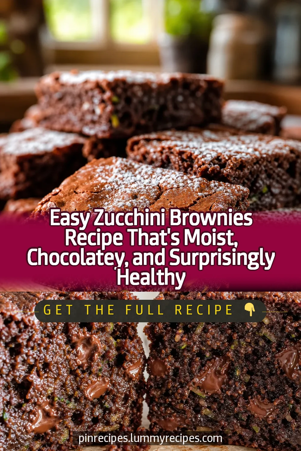Easy Zucchini Brownies Recipe That’s Moist, Chocolatey, and Surprisingly Healthy