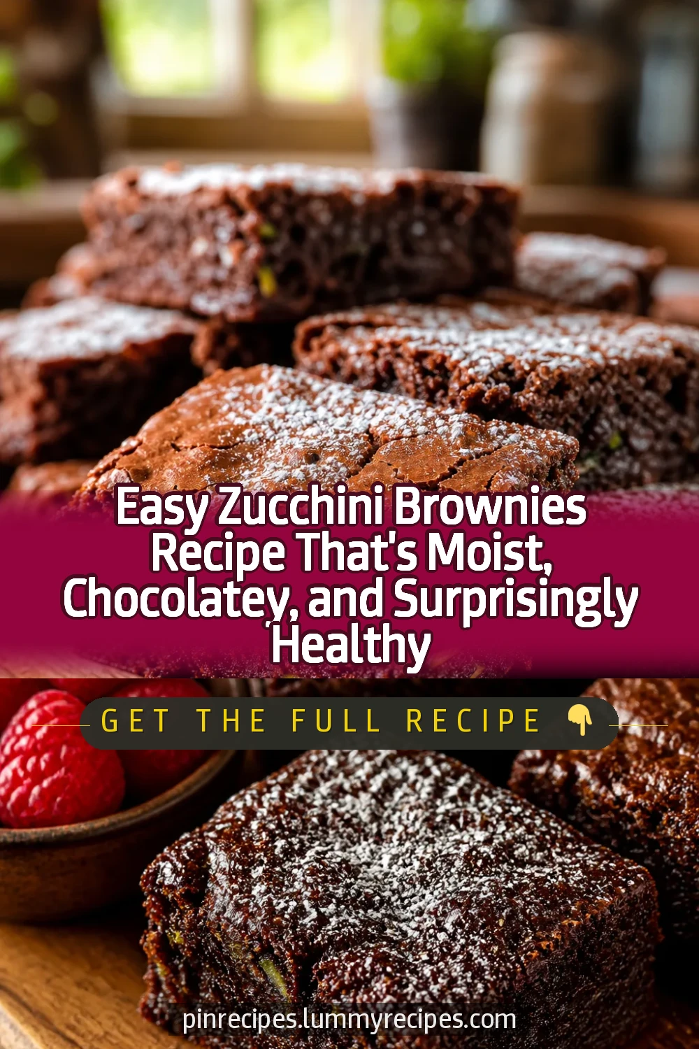 Easy Zucchini Brownies Recipe That’s Moist, Chocolatey, and Surprisingly Healthy