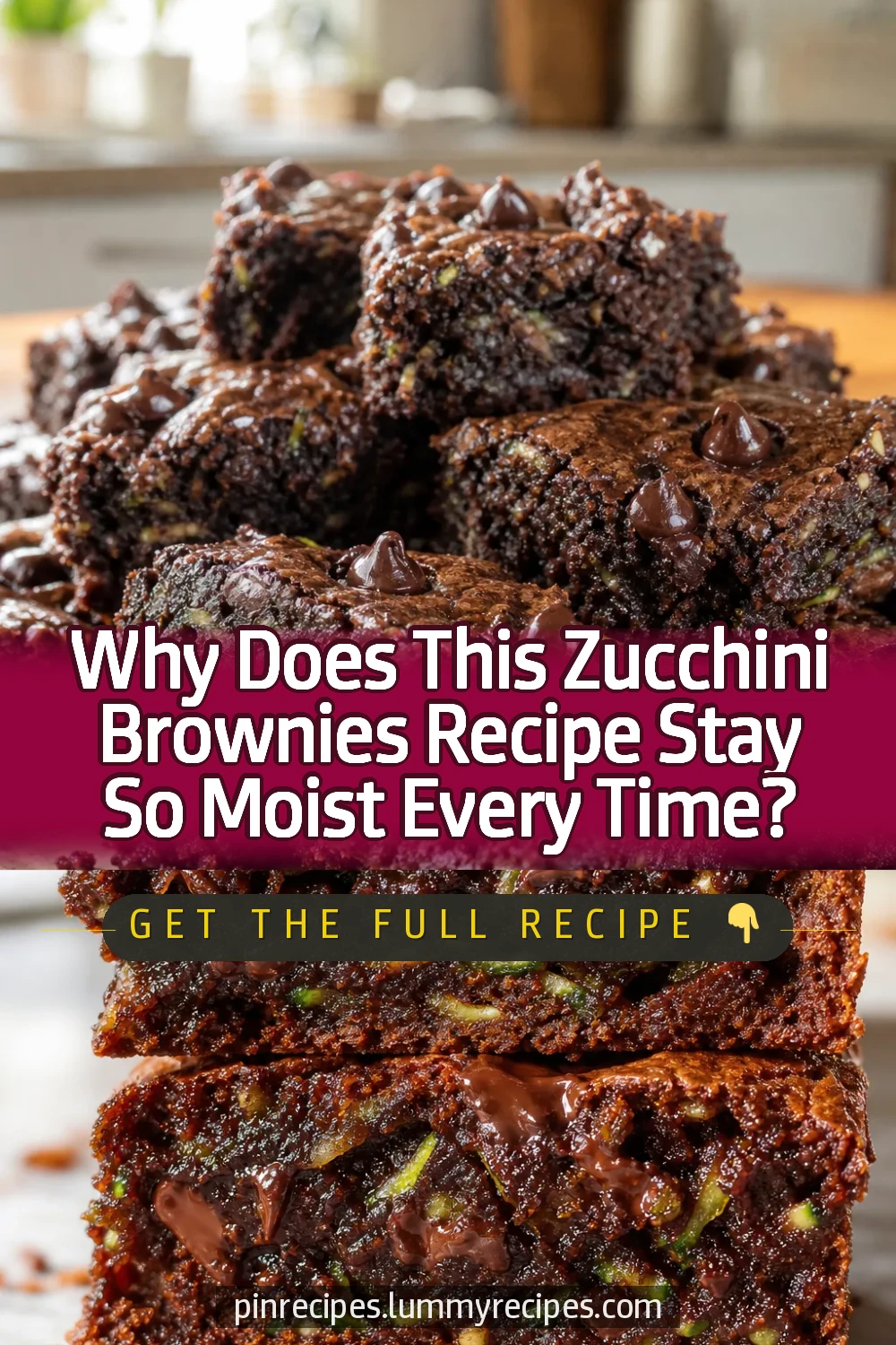 Why Does This Zucchini Brownies Recipe Stay So Moist Every Time?