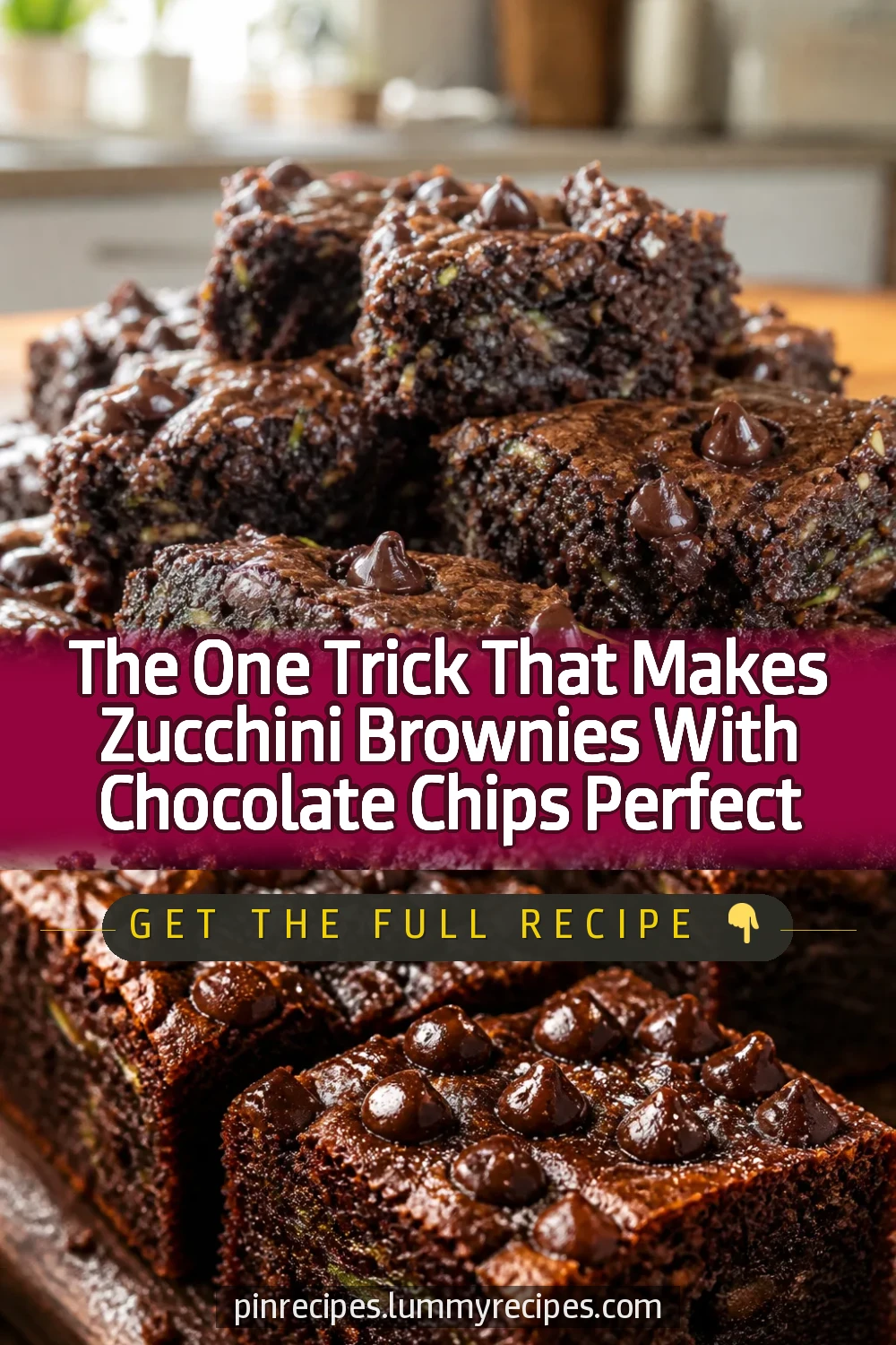 The One Trick That Makes Zucchini Brownies With Chocolate Chips Perfect