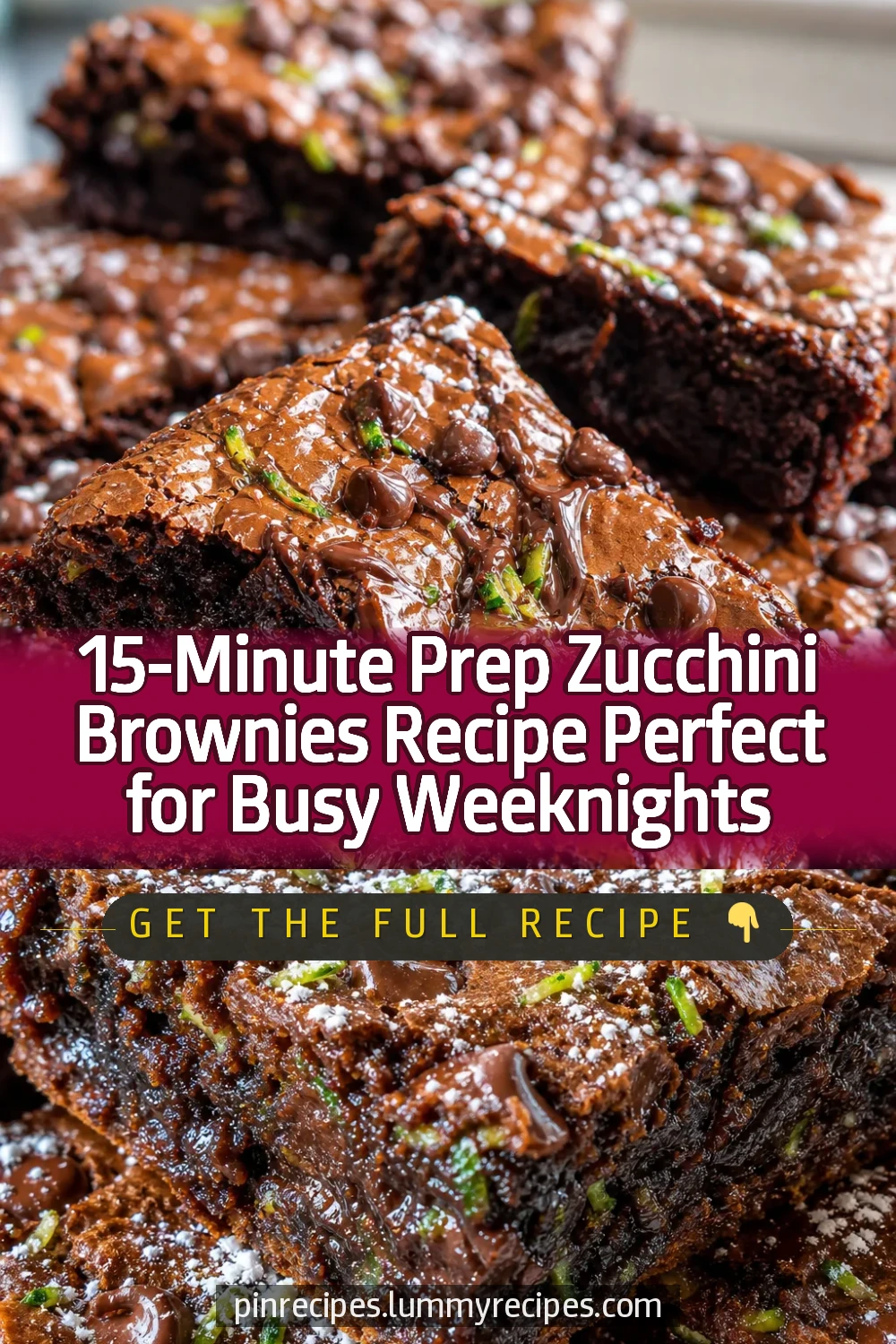 15-Minute Prep Zucchini Brownies Recipe Perfect for Busy Weeknights
