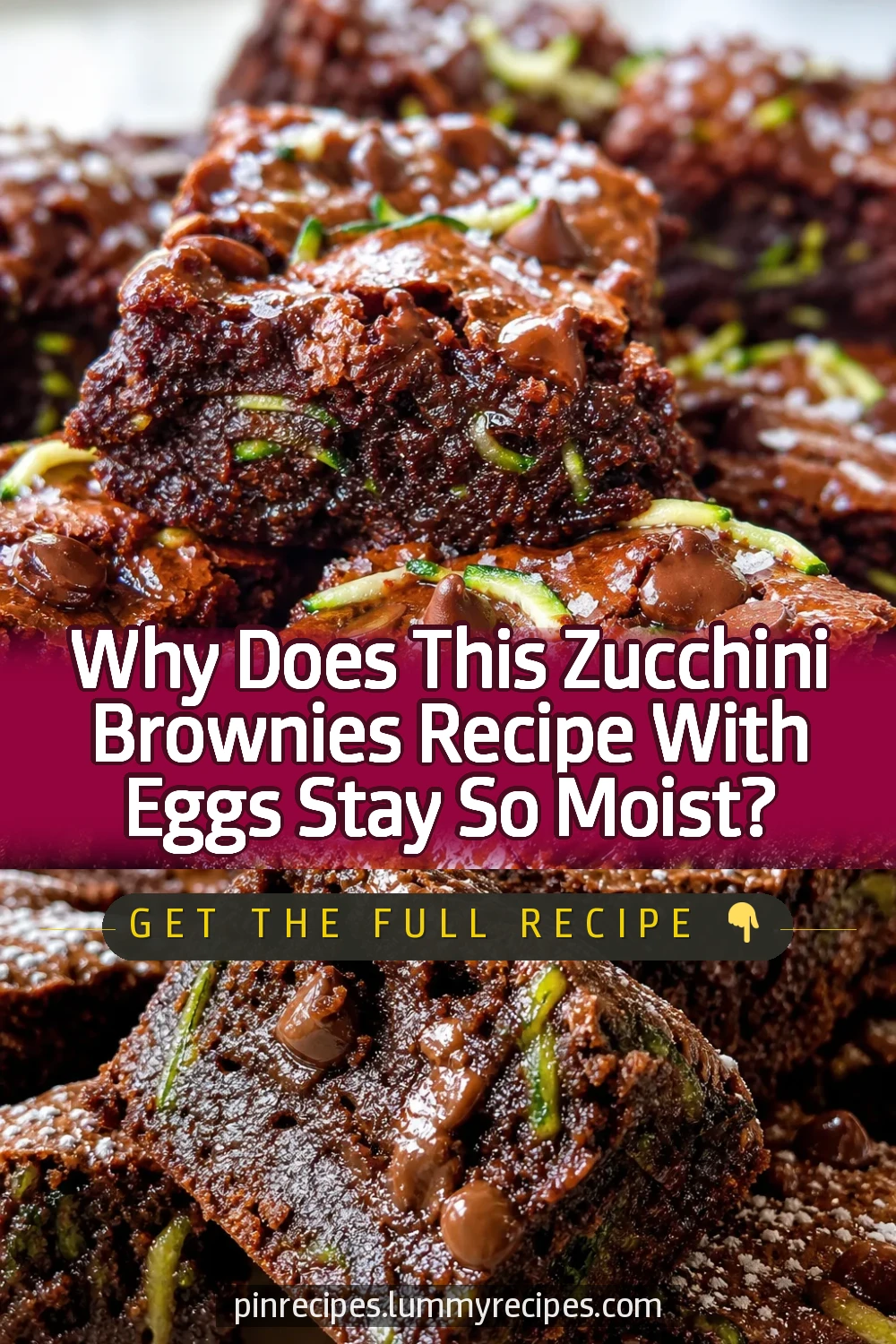 Why Does This Zucchini Brownies Recipe With Eggs Stay So Moist?