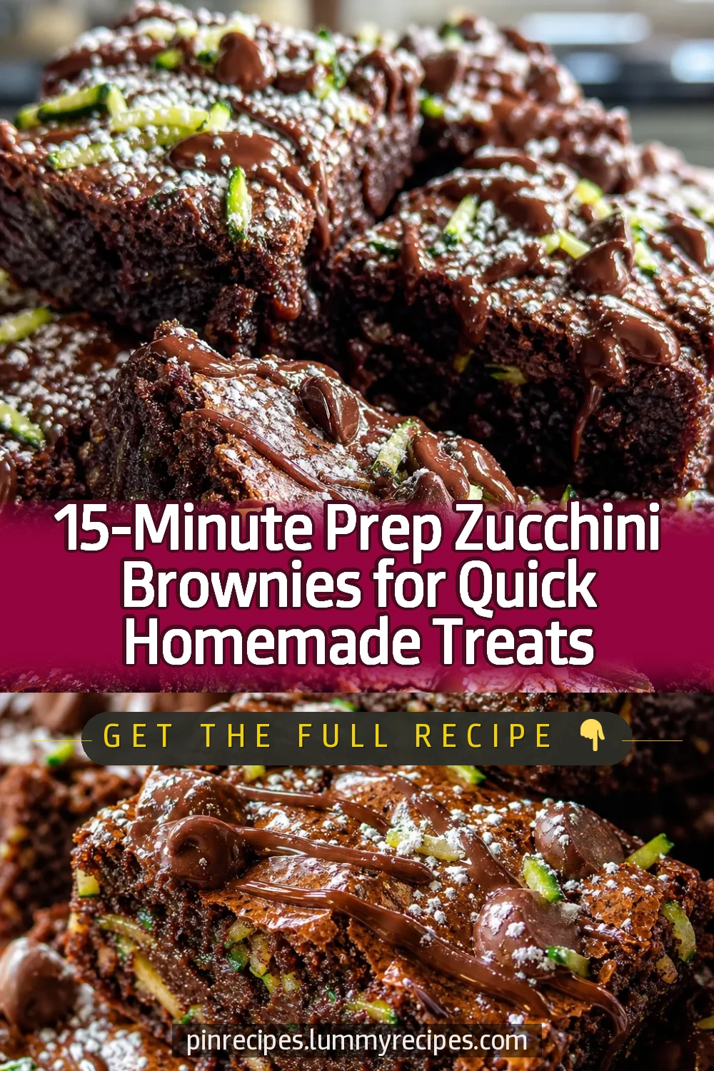 15-Minute Prep Zucchini Brownies for Quick Homemade Treats