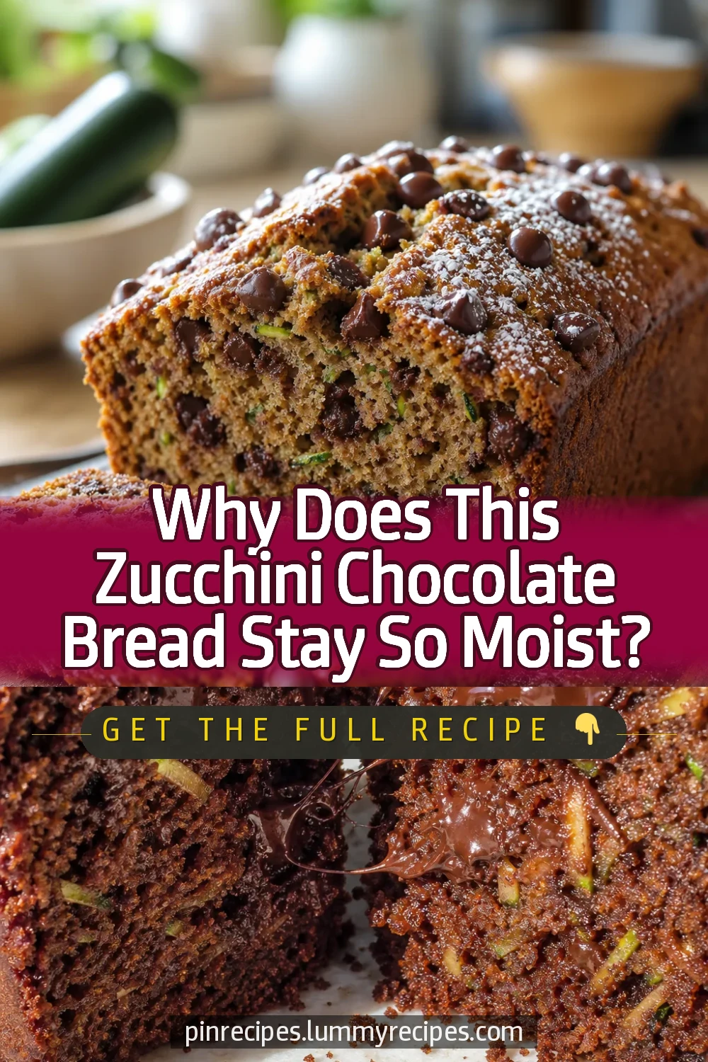 Why Does This Zucchini Chocolate Bread Stay So Moist?
