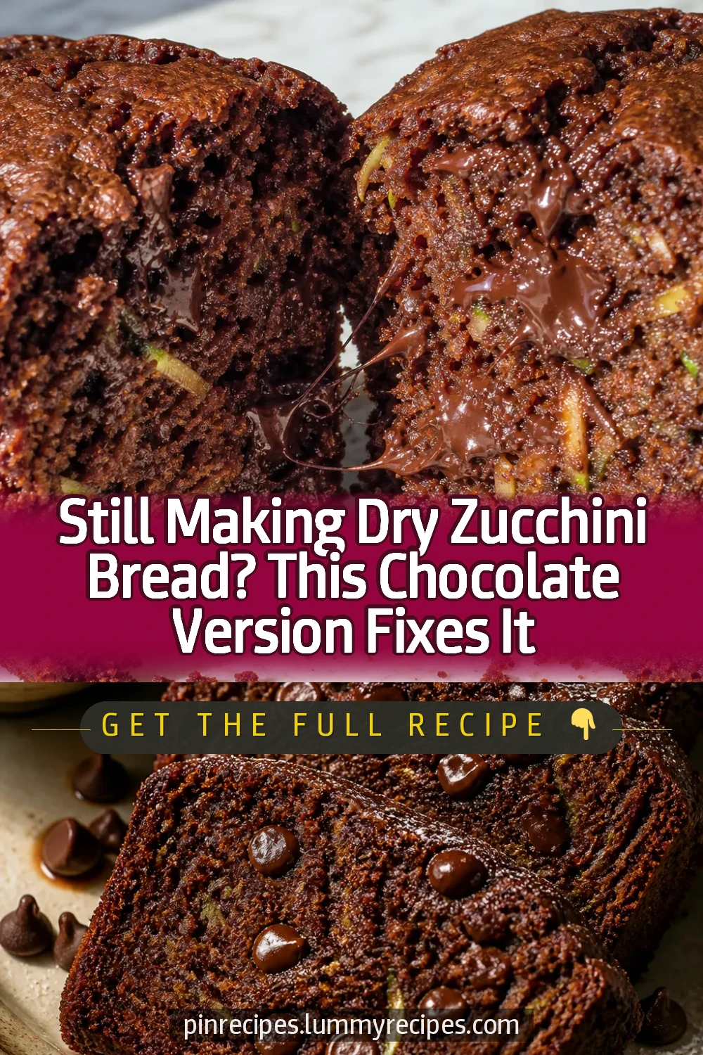 Still Making Dry Zucchini Bread? This Chocolate Version Fixes It