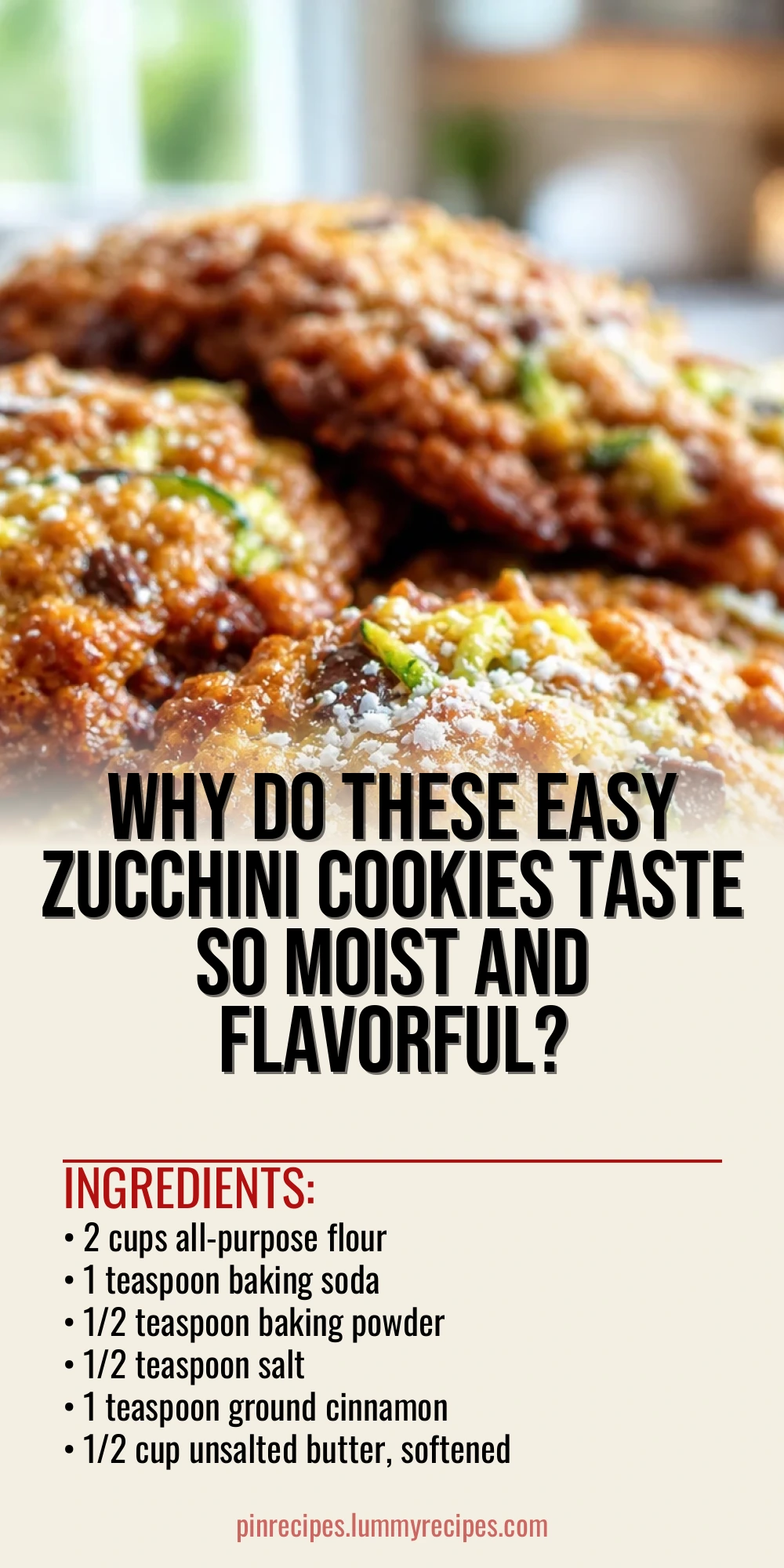 Why Do These Easy Zucchini Cookies Taste So Moist and Flavorful?