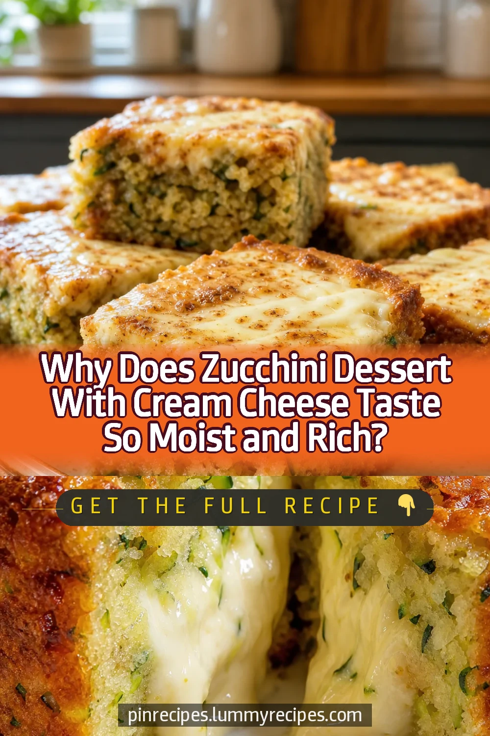 Why Does Zucchini Dessert With Cream Cheese Taste So Moist and Rich?