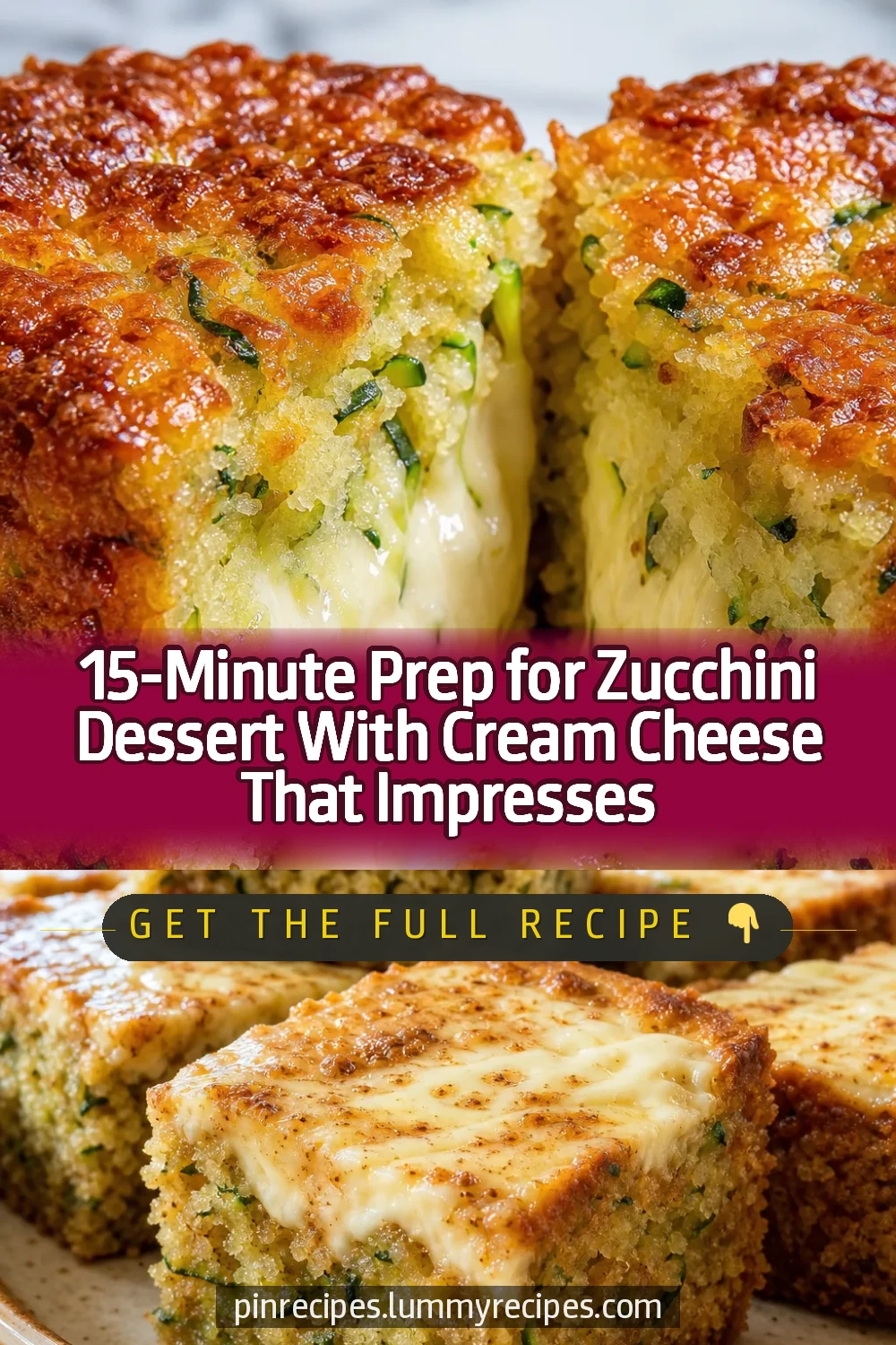 15-Minute Prep for Zucchini Dessert With Cream Cheese That Impresses